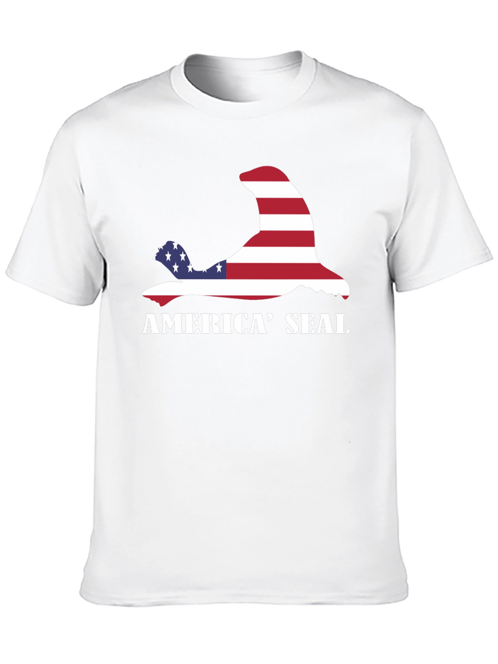 America Seal T-Shirt - Patriotic Design