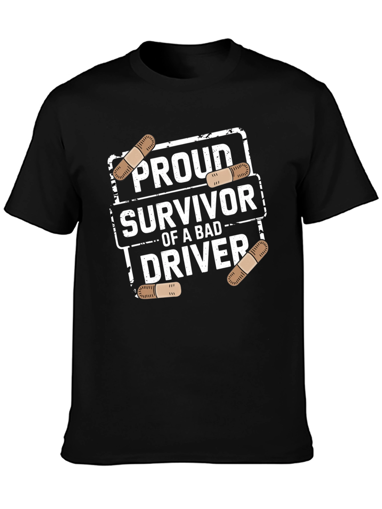 Proud Survivor Bad Driver T-Shirt