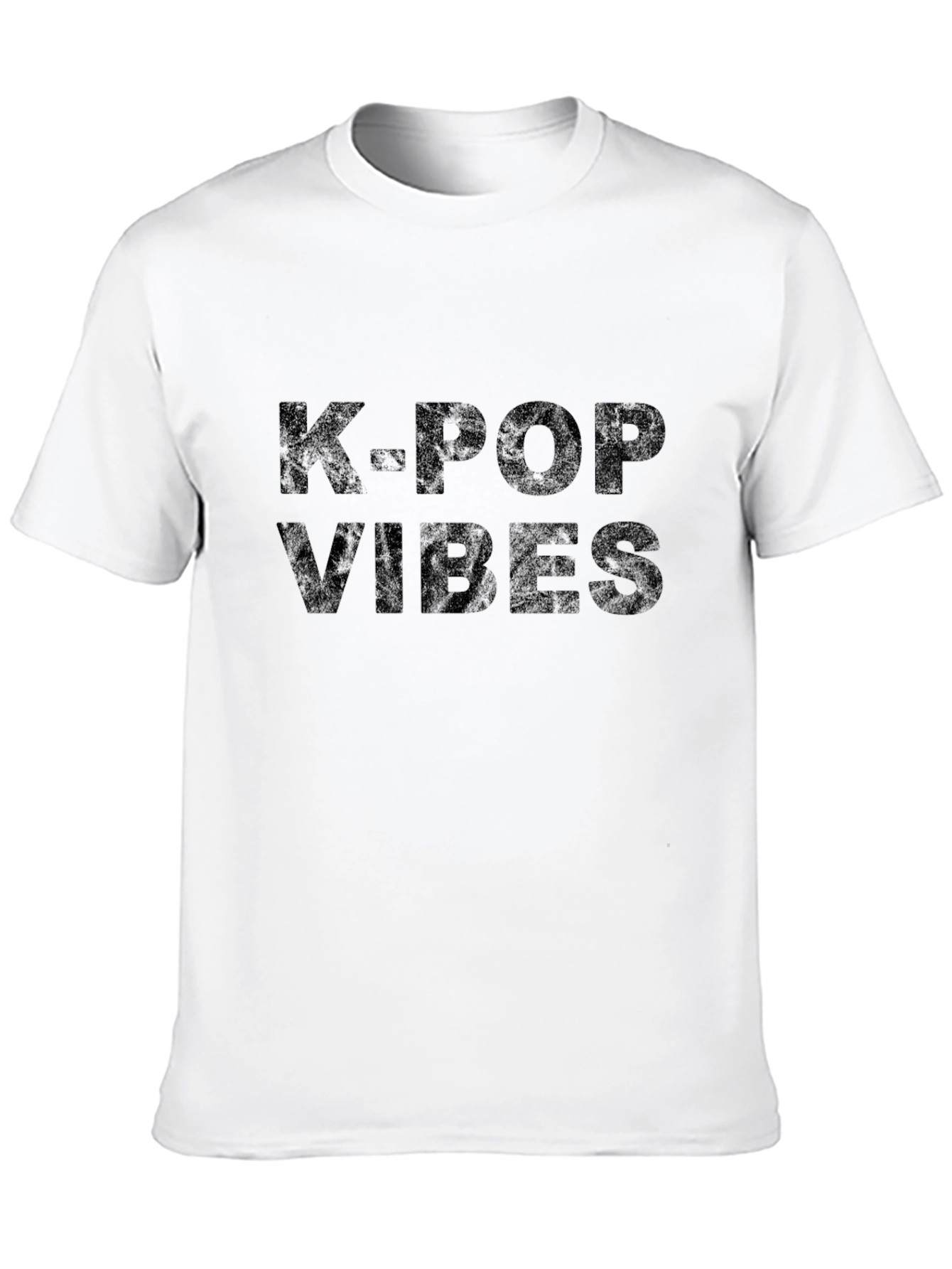 K-Pop Vibes Black T-Shirt