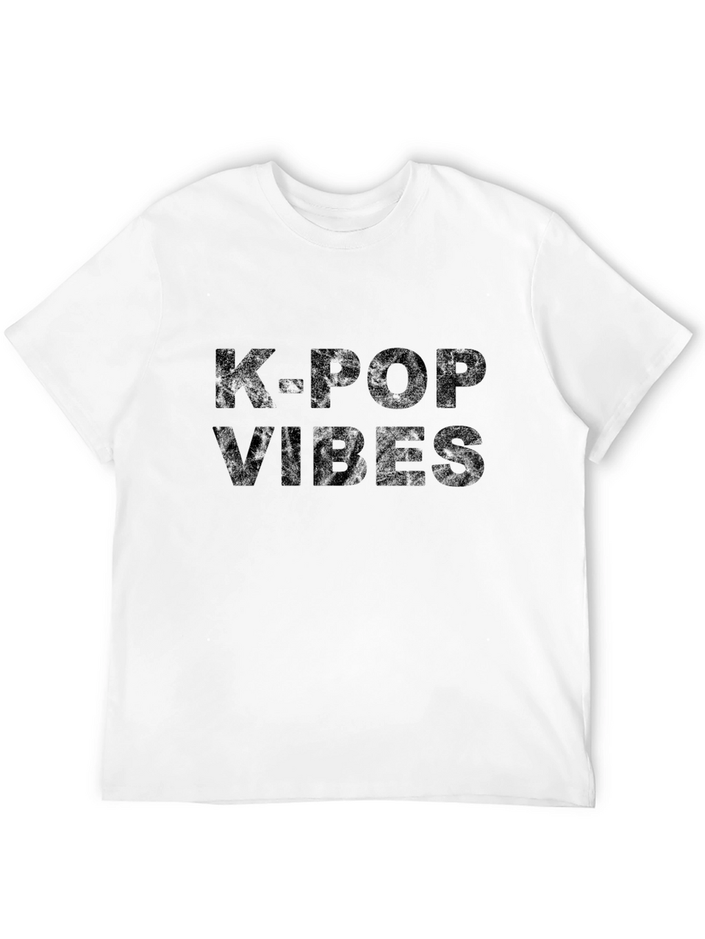 K-Pop Vibes Black T-Shirt