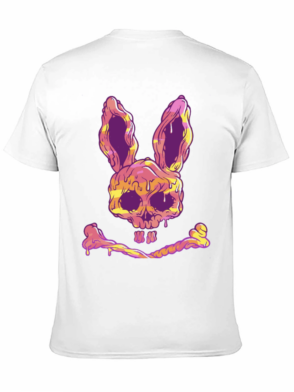 Skull Bunny T-Shirt - Edgy Graphic Tee