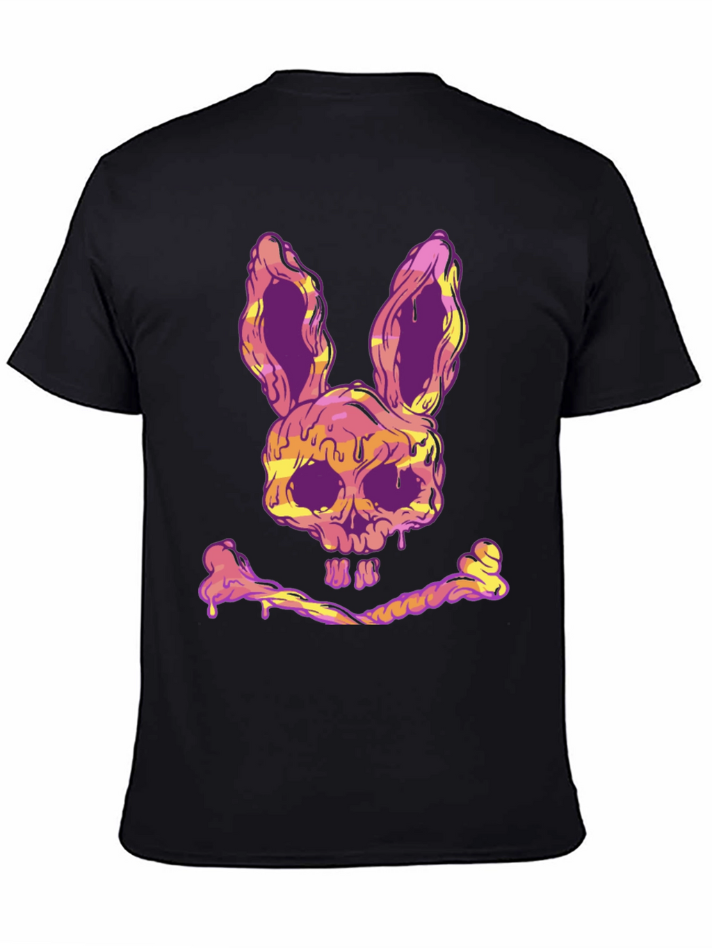 Skull Bunny T-Shirt - Edgy Graphic Tee