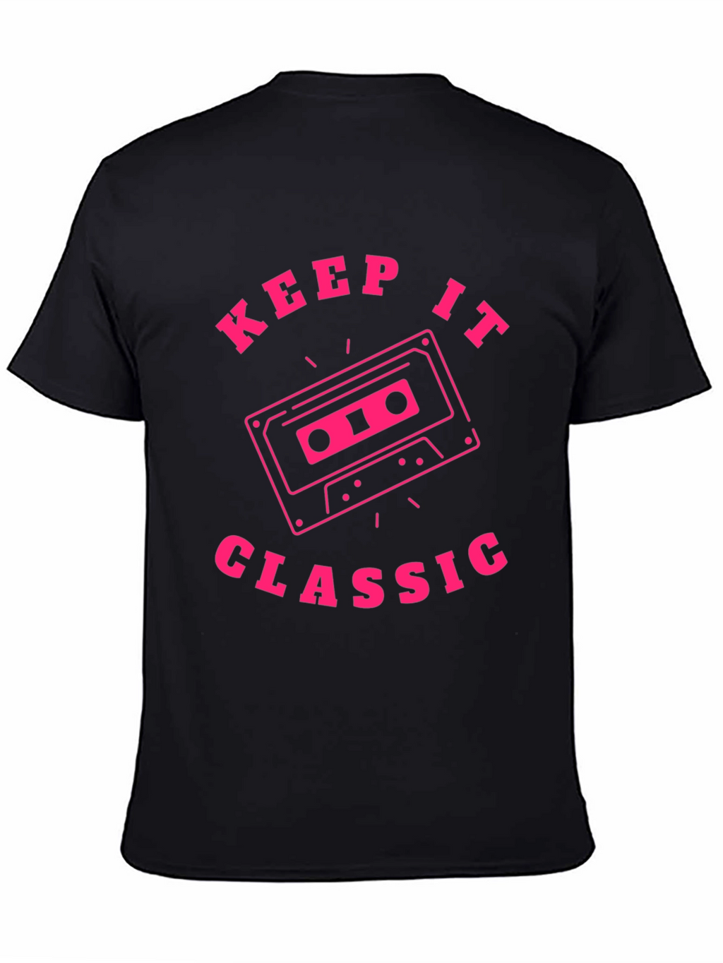 Keep It Classic Retro Cassette Tape Graphic T-Shirt