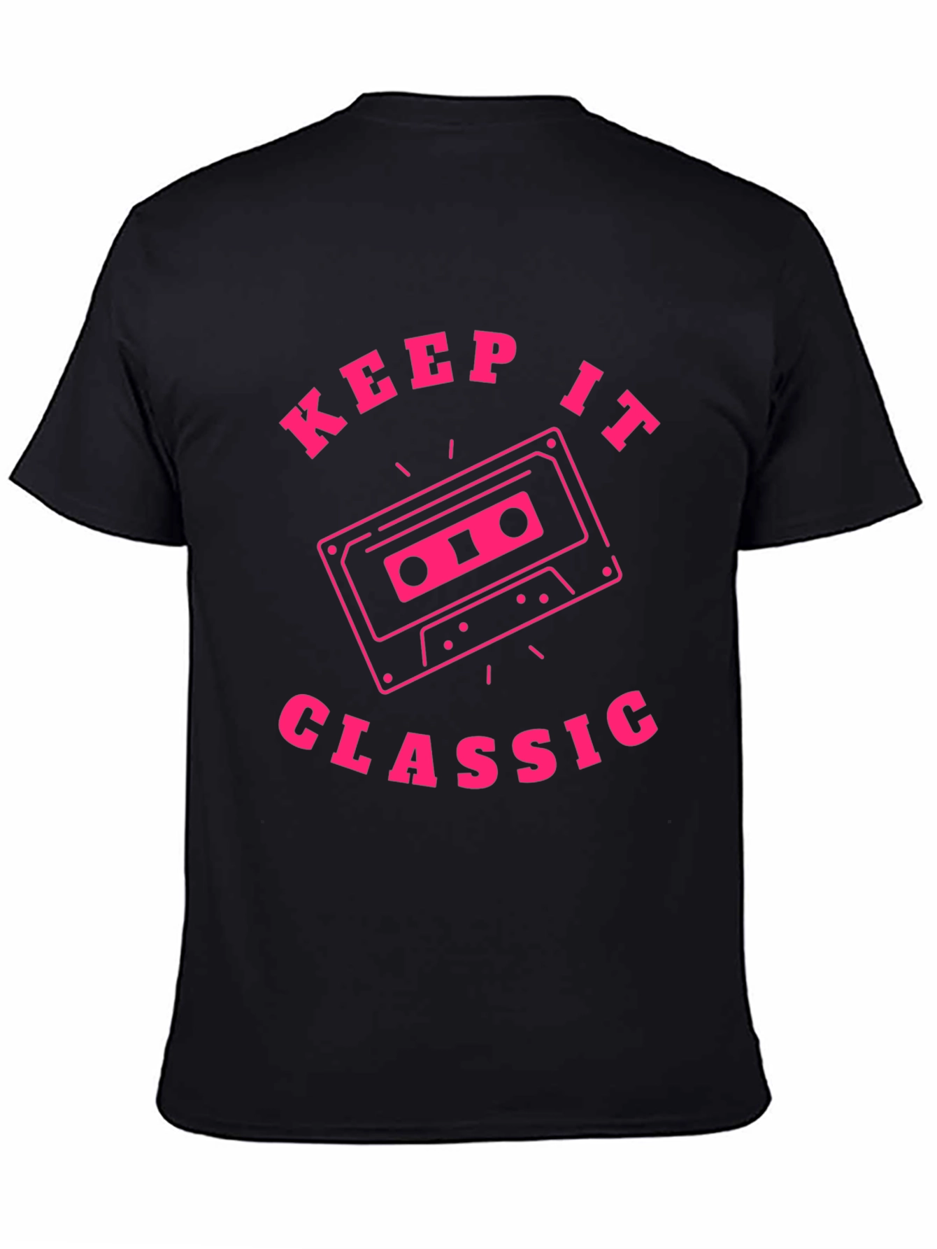 Keep It Classic Retro Cassette Tape Graphic T-Shirt