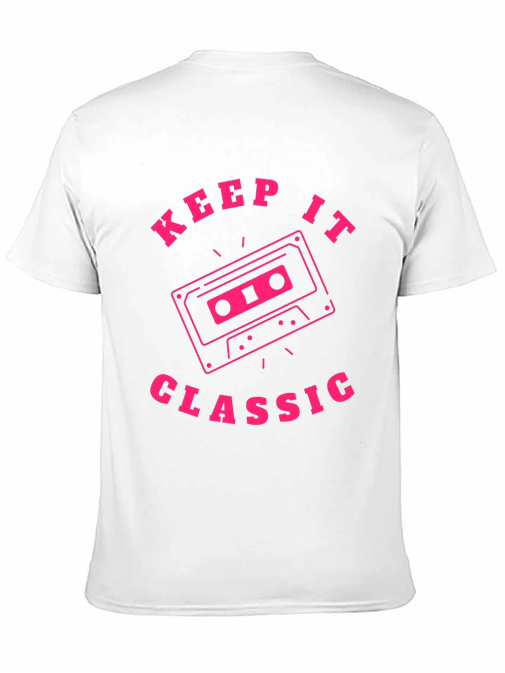 Keep It Classic Retro Cassette Tape Graphic T-Shirt