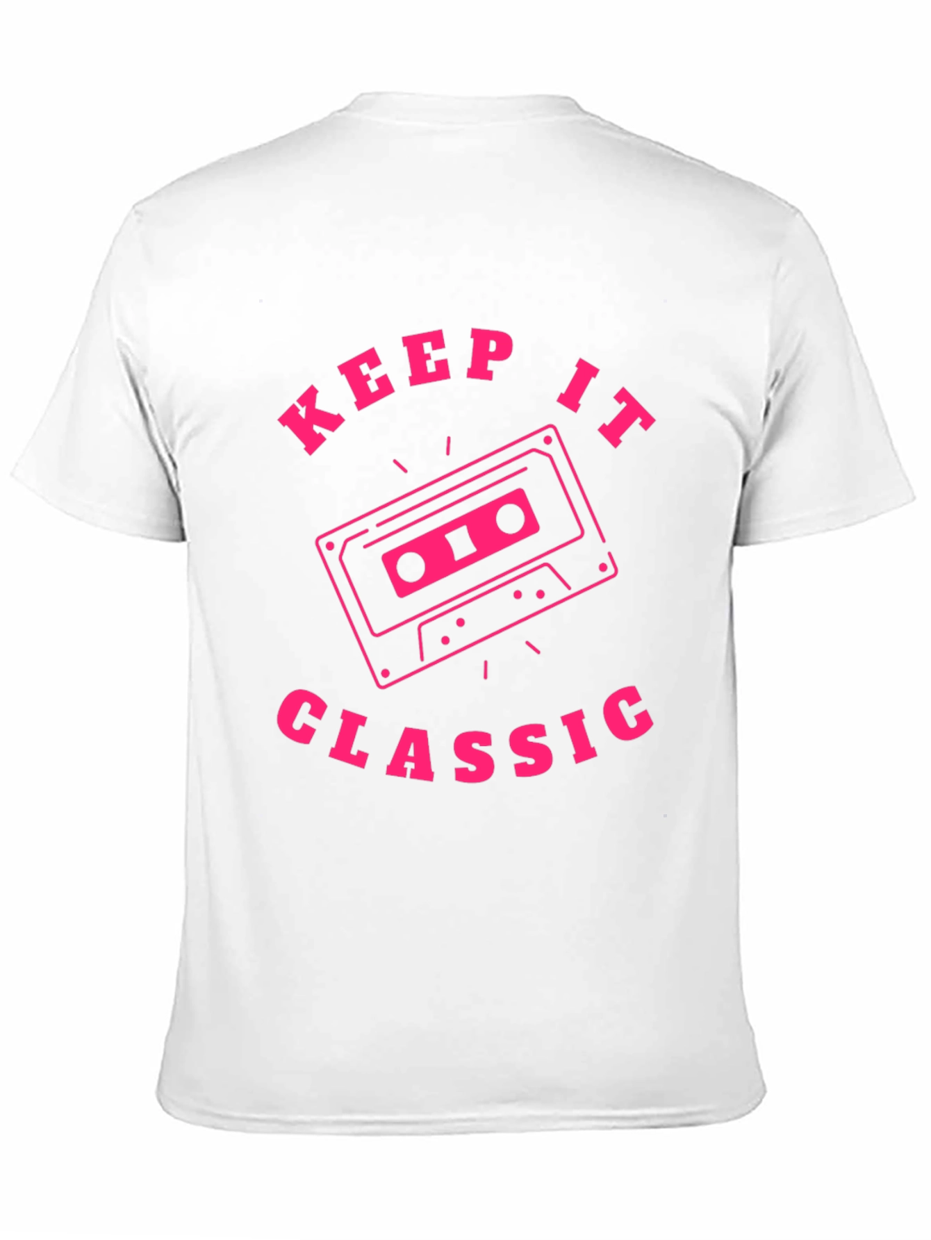 Keep It Classic Retro Cassette Tape Graphic T-Shirt