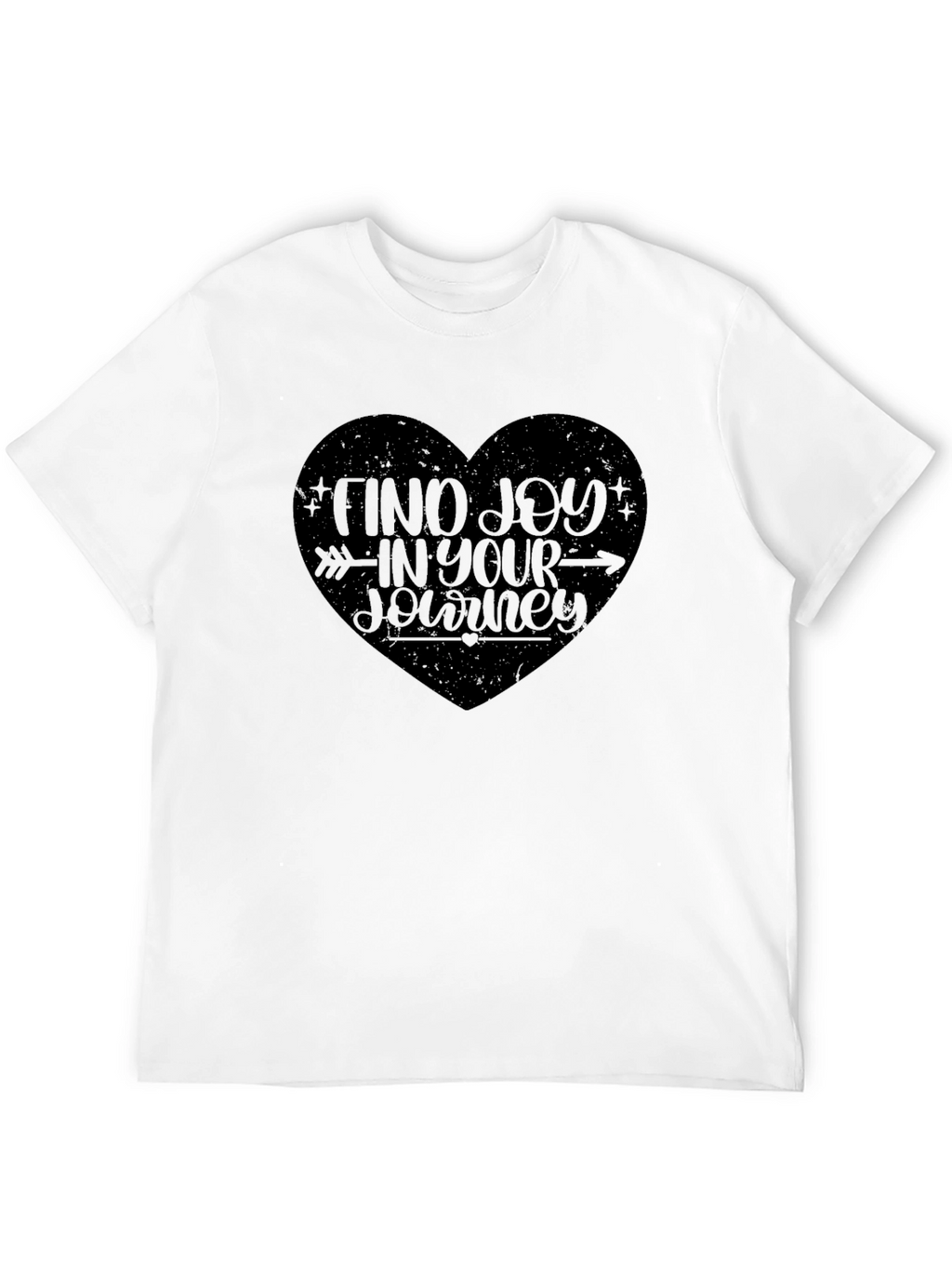 Find Joy in Your Journey Black T-Shirt