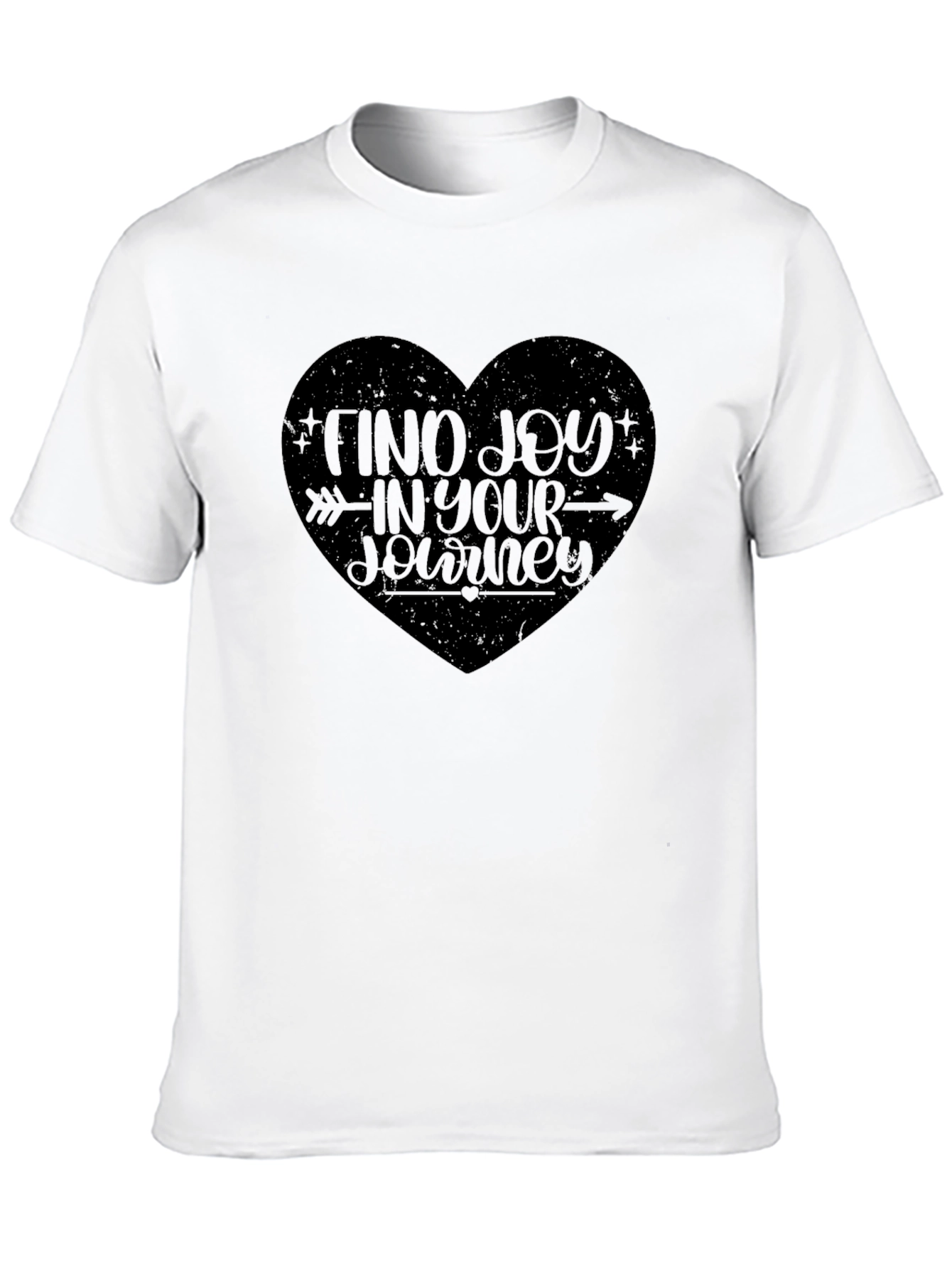Find Joy in Your Journey Black T-Shirt