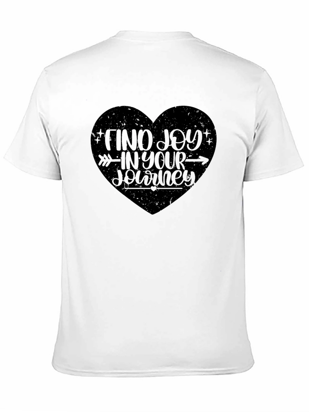 Find Joy in Your Journey Black T-Shirt