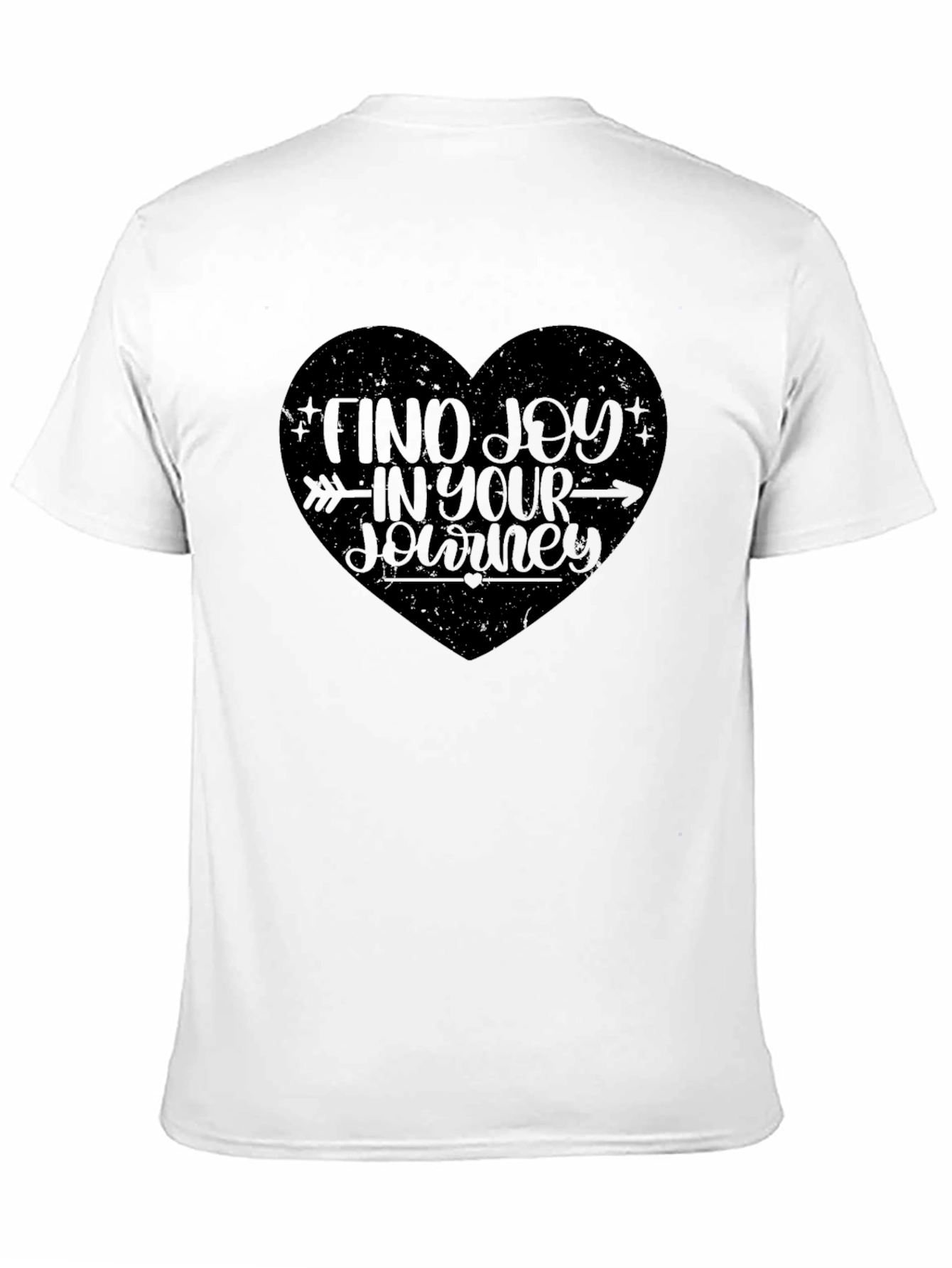 Find Joy in Your Journey Black T-Shirt