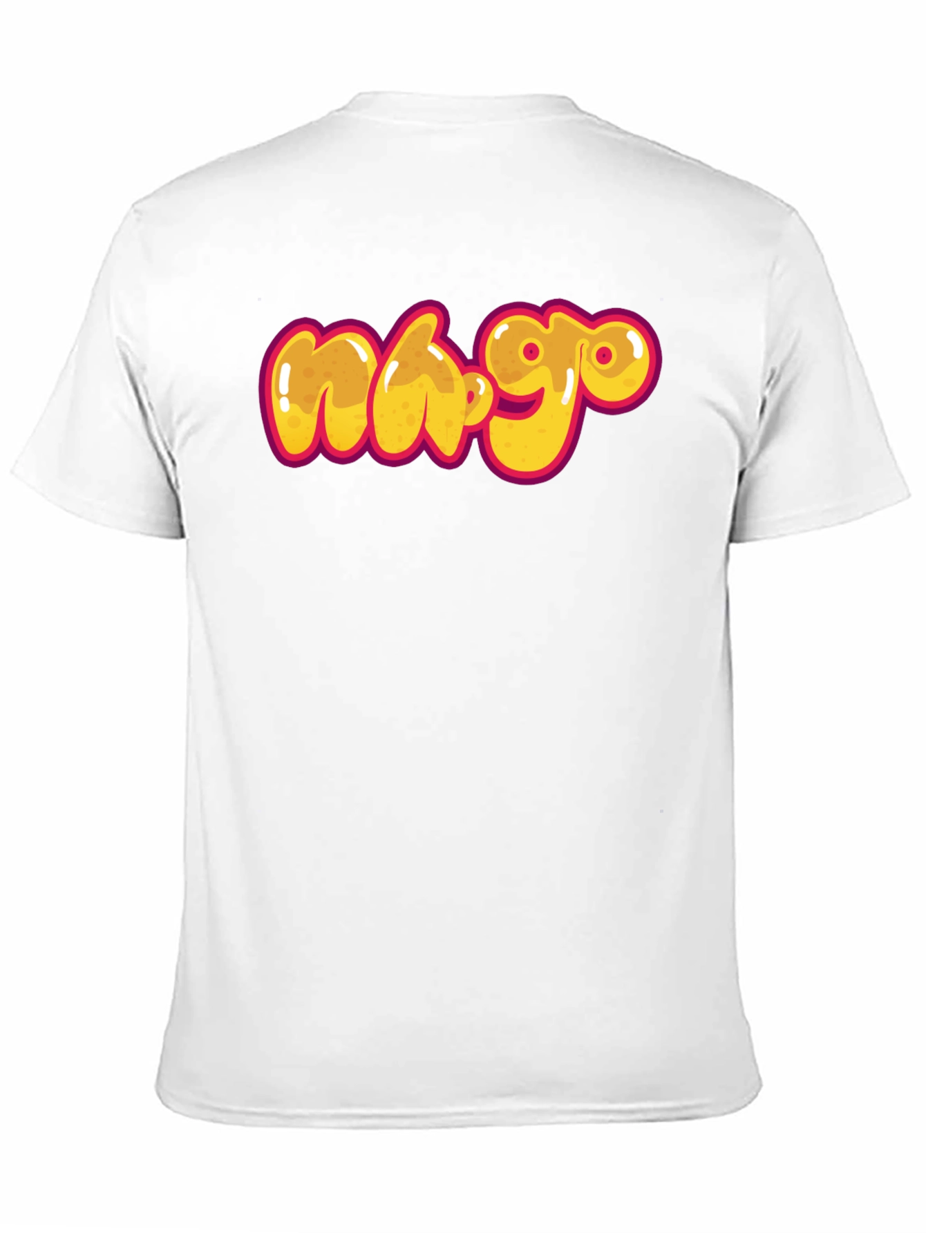 Black Graphic Tee - Cartoon Graffiti Style Print
