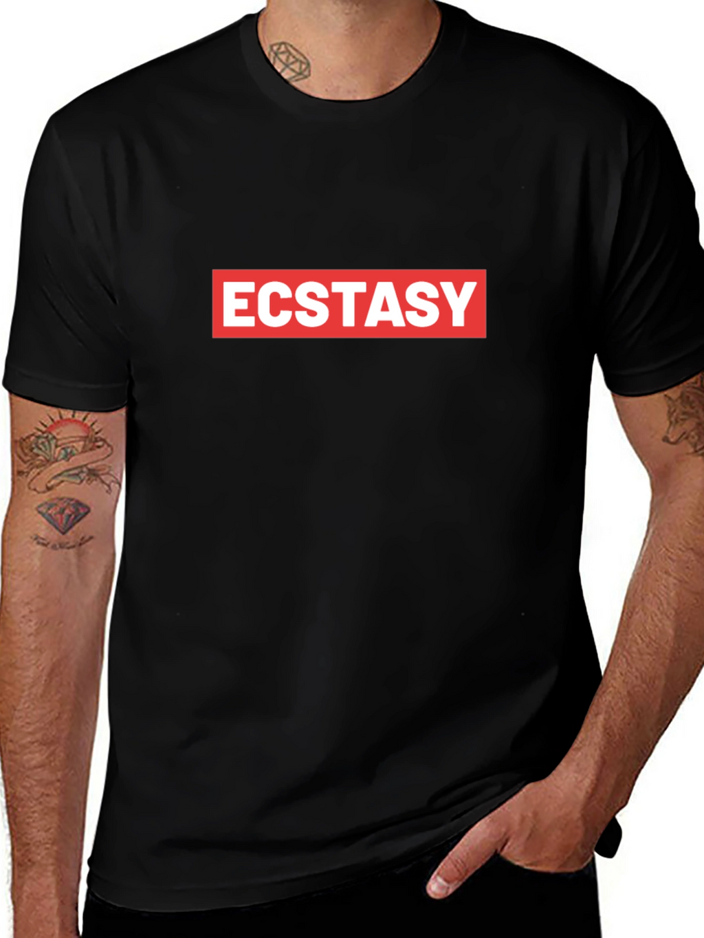 Ecstasy Black T-Shirt
