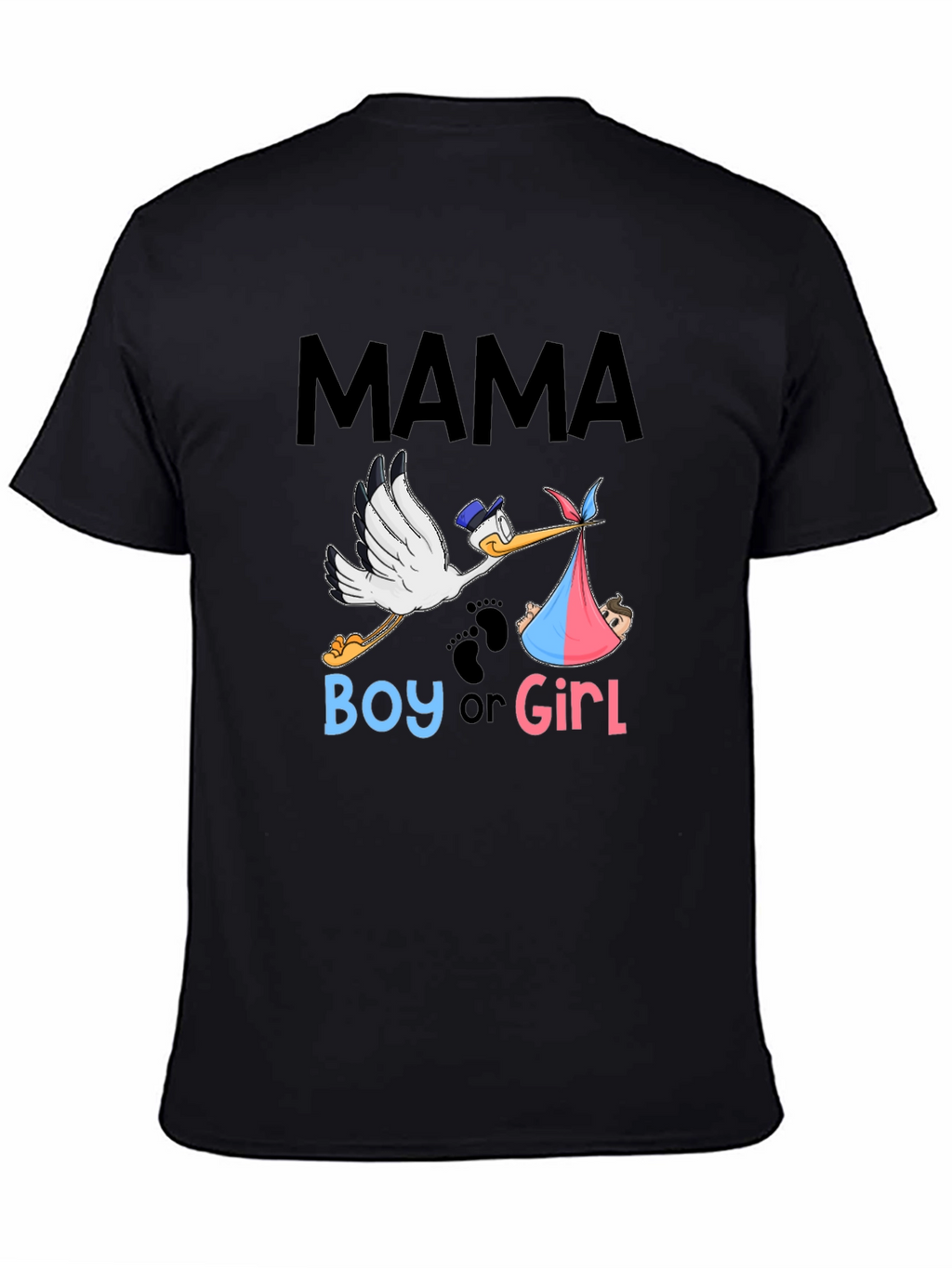 Mama Boy or Girl Gender Reveal T-Shirt