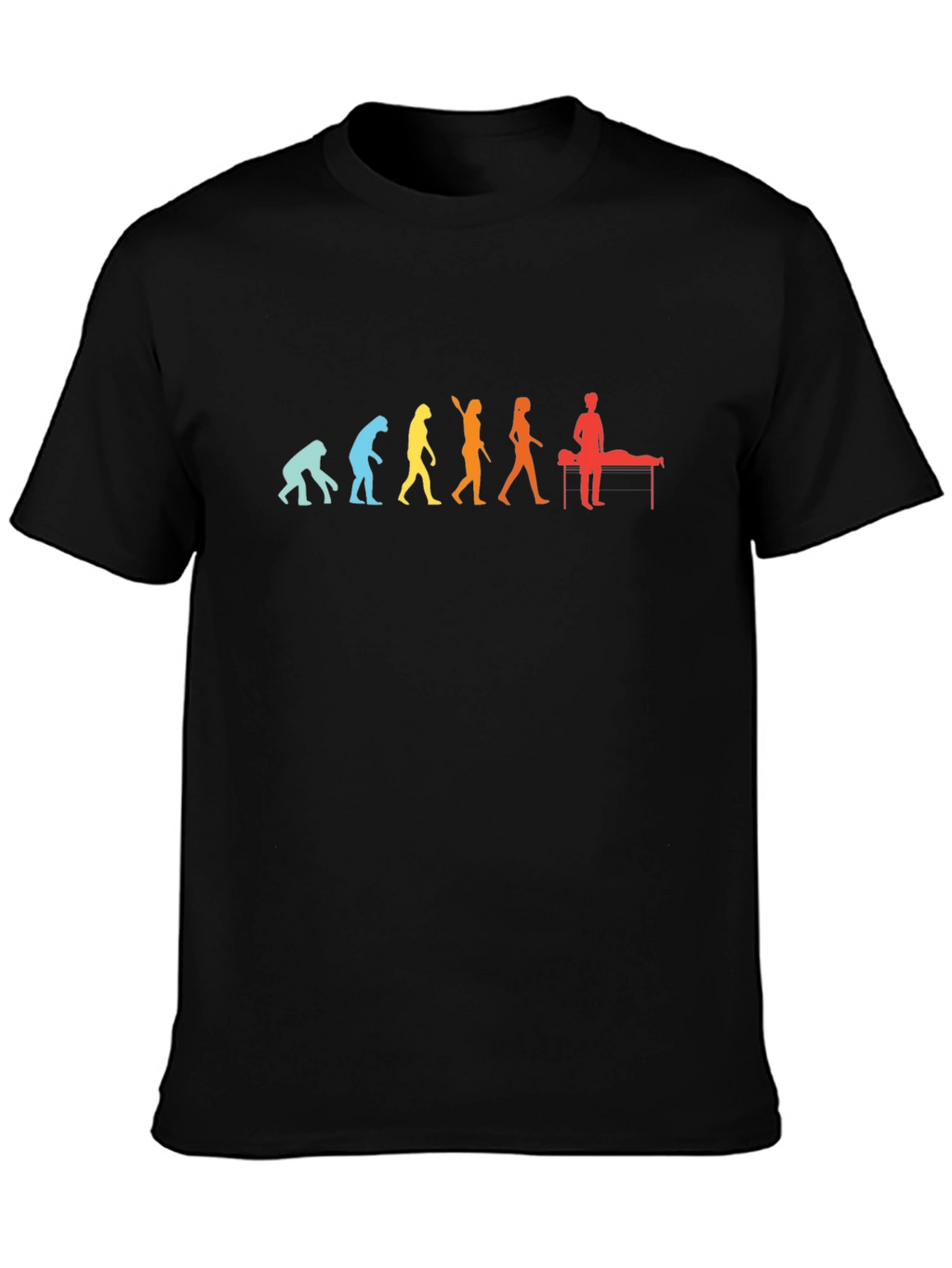 Evolution of Massage T-Shirt