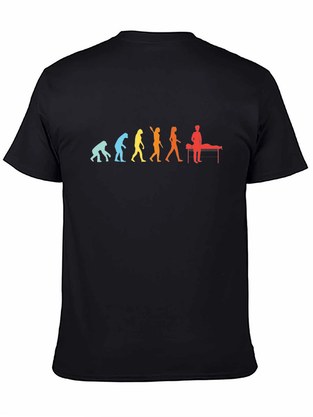 Evolution of Massage T-Shirt