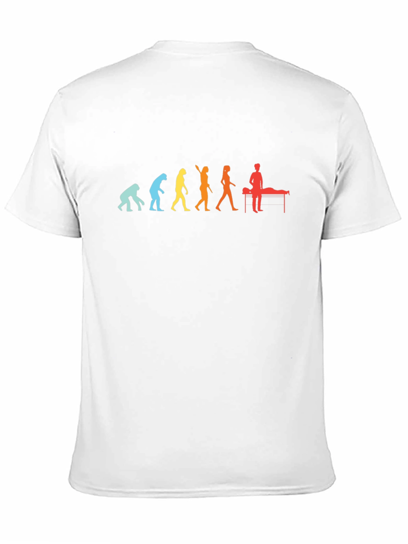 Evolution of Massage T-Shirt