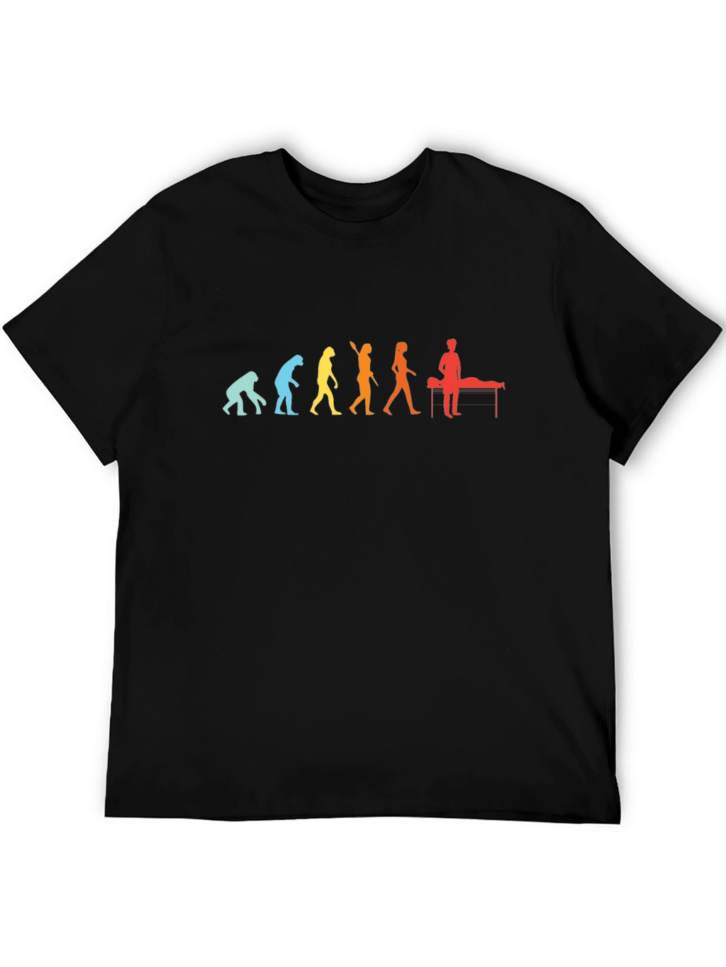 Evolution of Massage T-Shirt