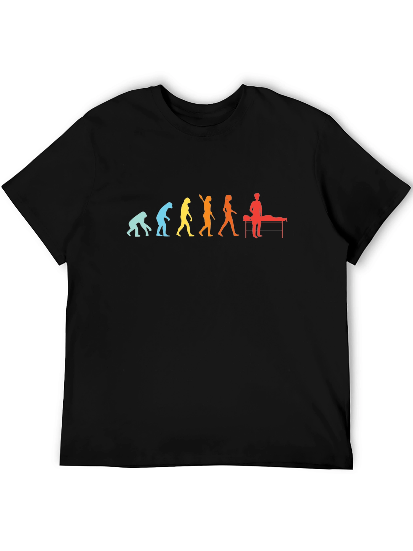 Evolution of Massage T-Shirt