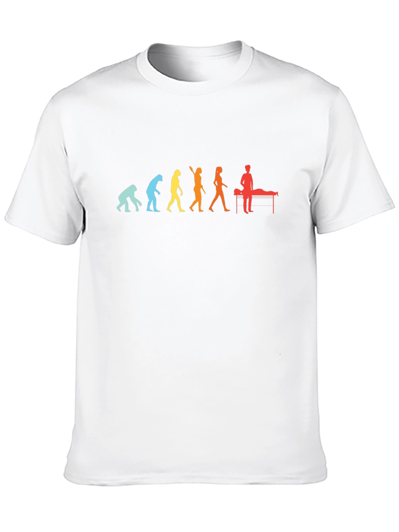 Evolution of Massage T-Shirt