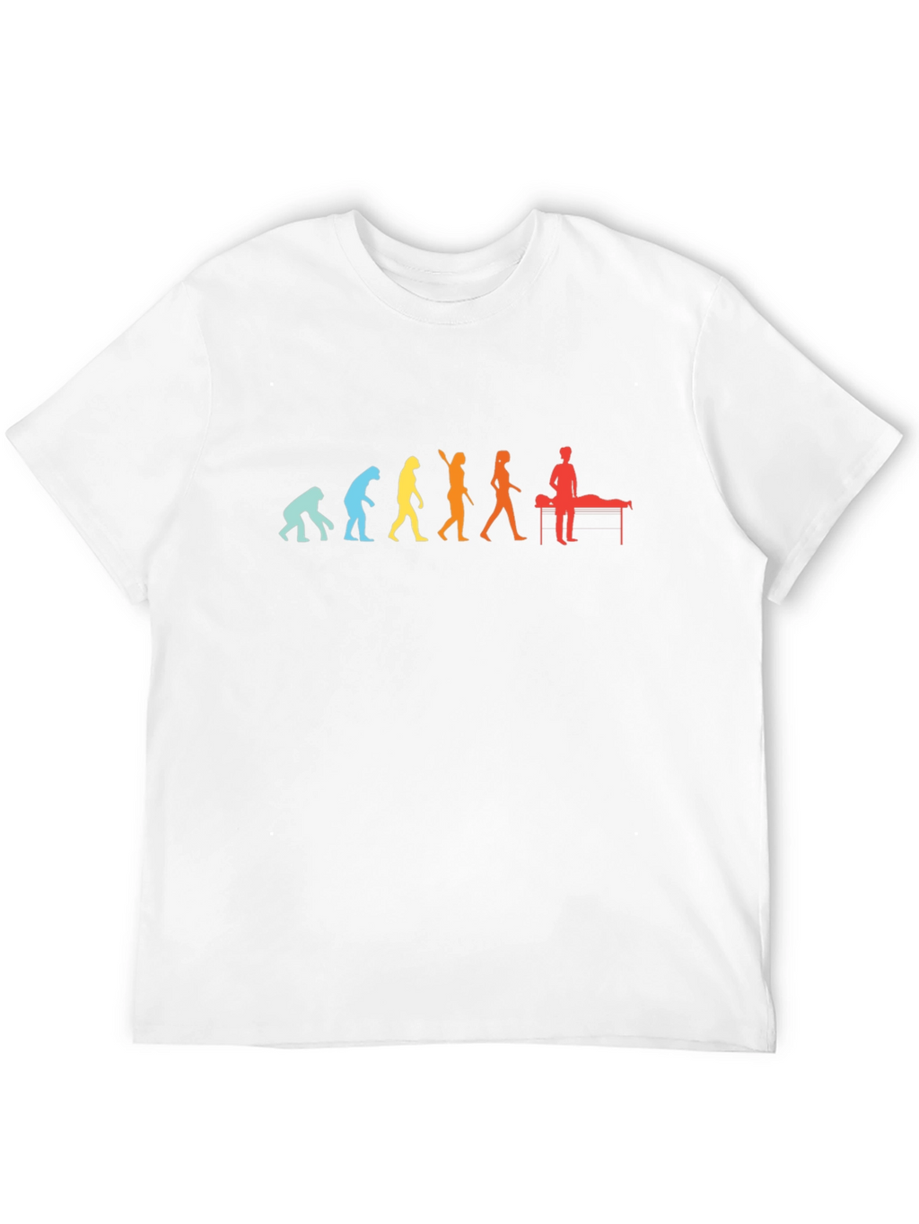 Evolution of Massage T-Shirt