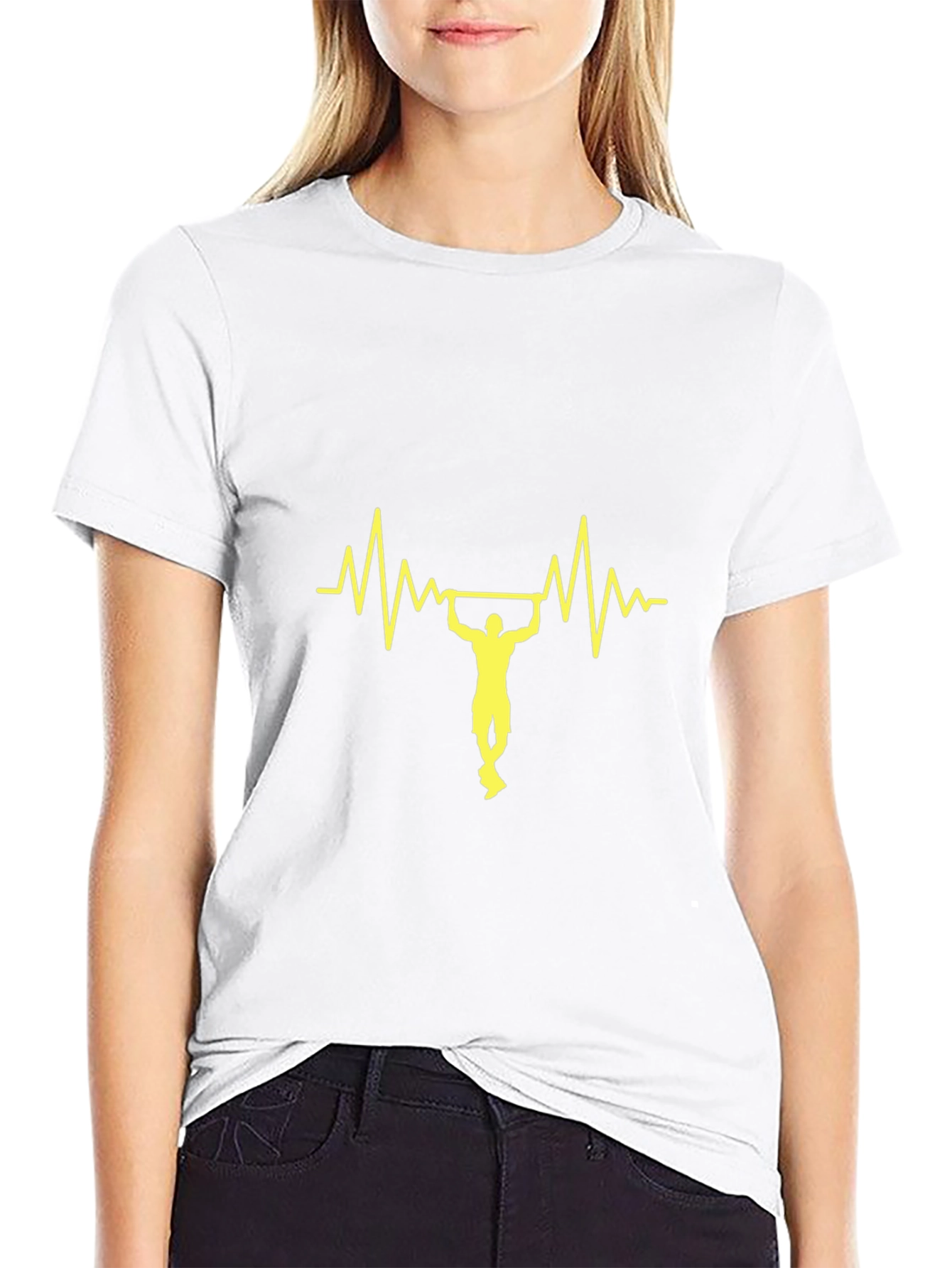 Pull-Up Heartbeat Graphic Tee