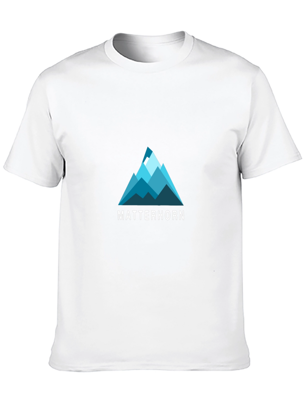 Matterhorn Mountain Graphic T-Shirt - Black