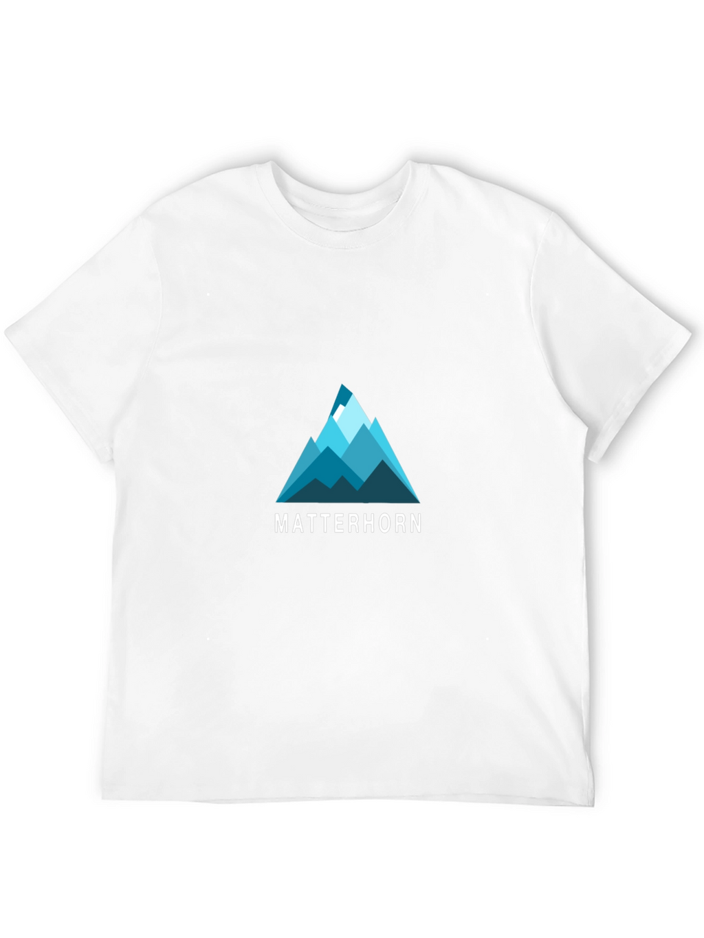 Matterhorn Mountain Graphic T-Shirt - Black