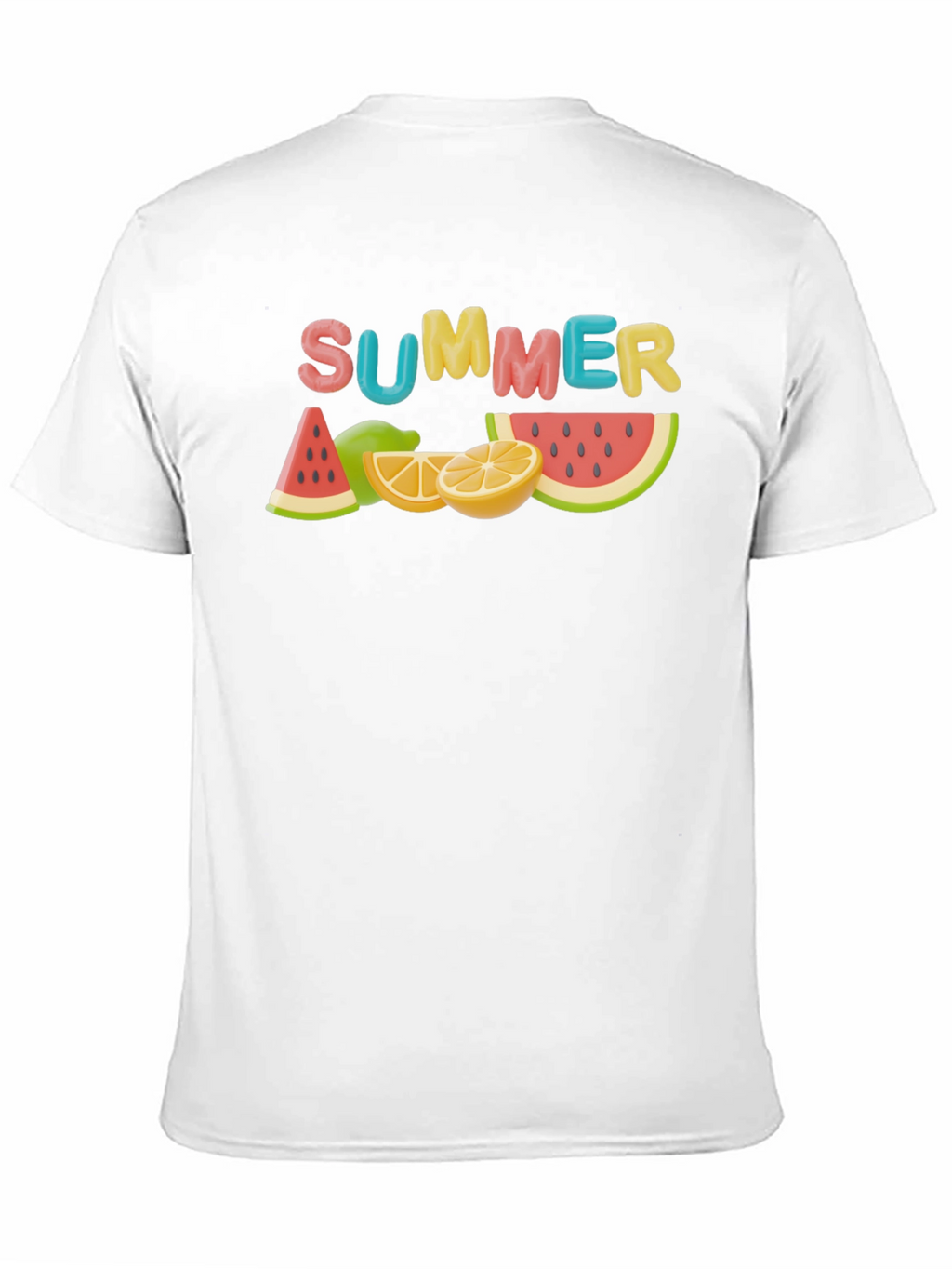 Summer Fruit Graphic T-Shirt