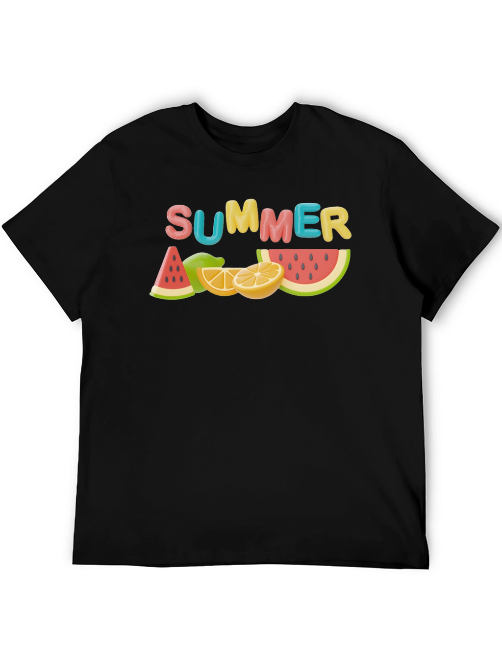 Summer Fruit Graphic T-Shirt