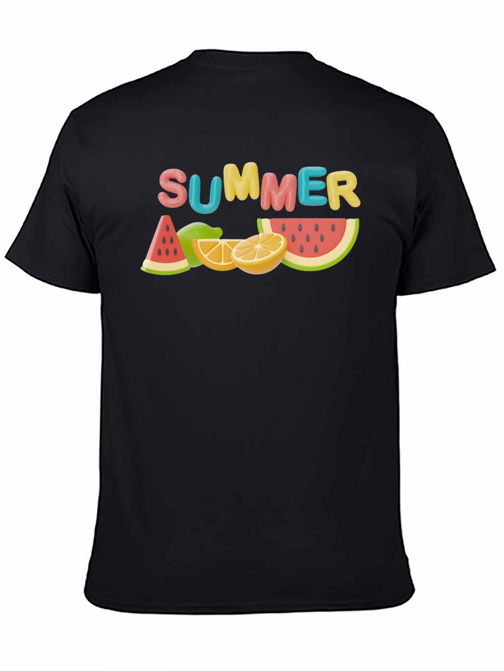 Summer Fruit Graphic T-Shirt