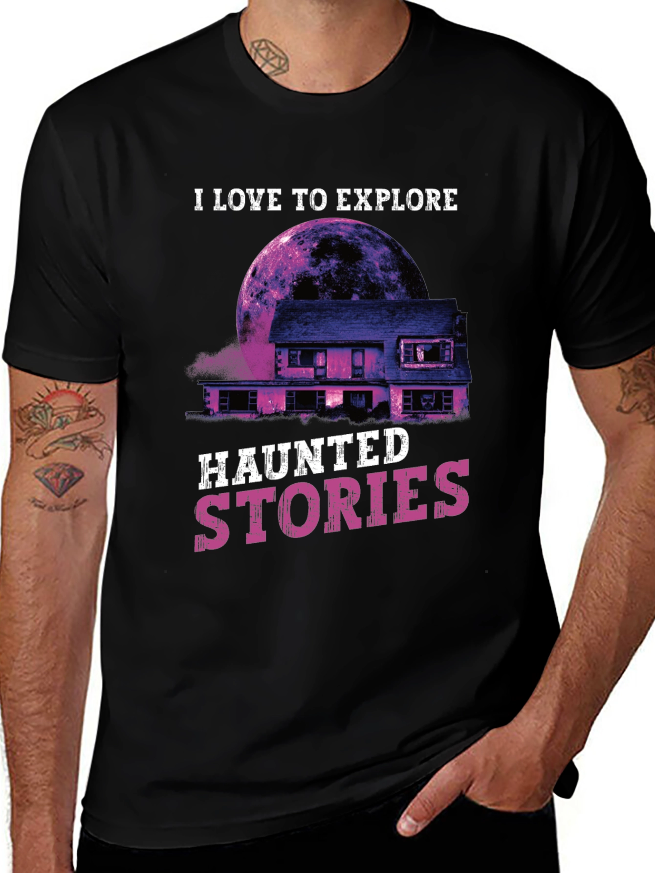 Haunted Stories Graphic Tee