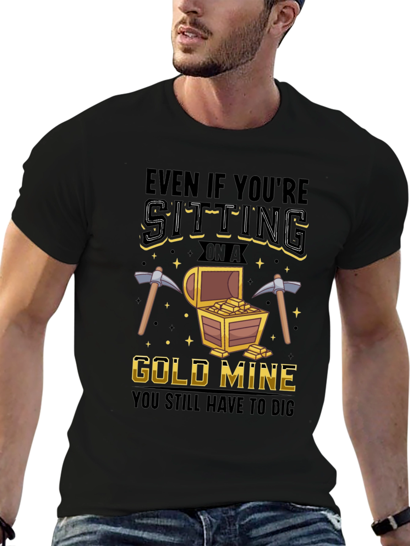 Gold Mine Digging T-Shirt