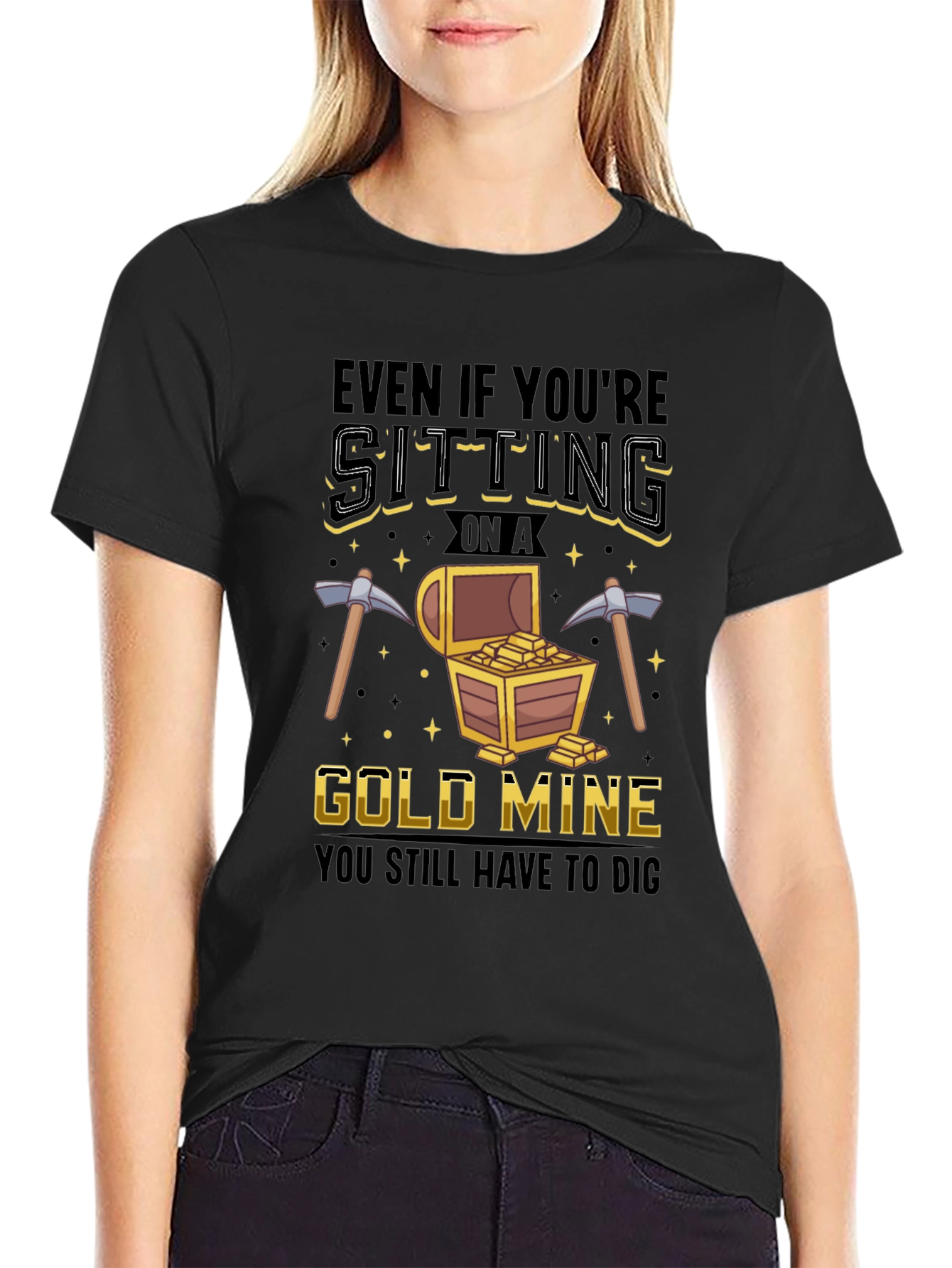 Gold Mine Digging T-Shirt