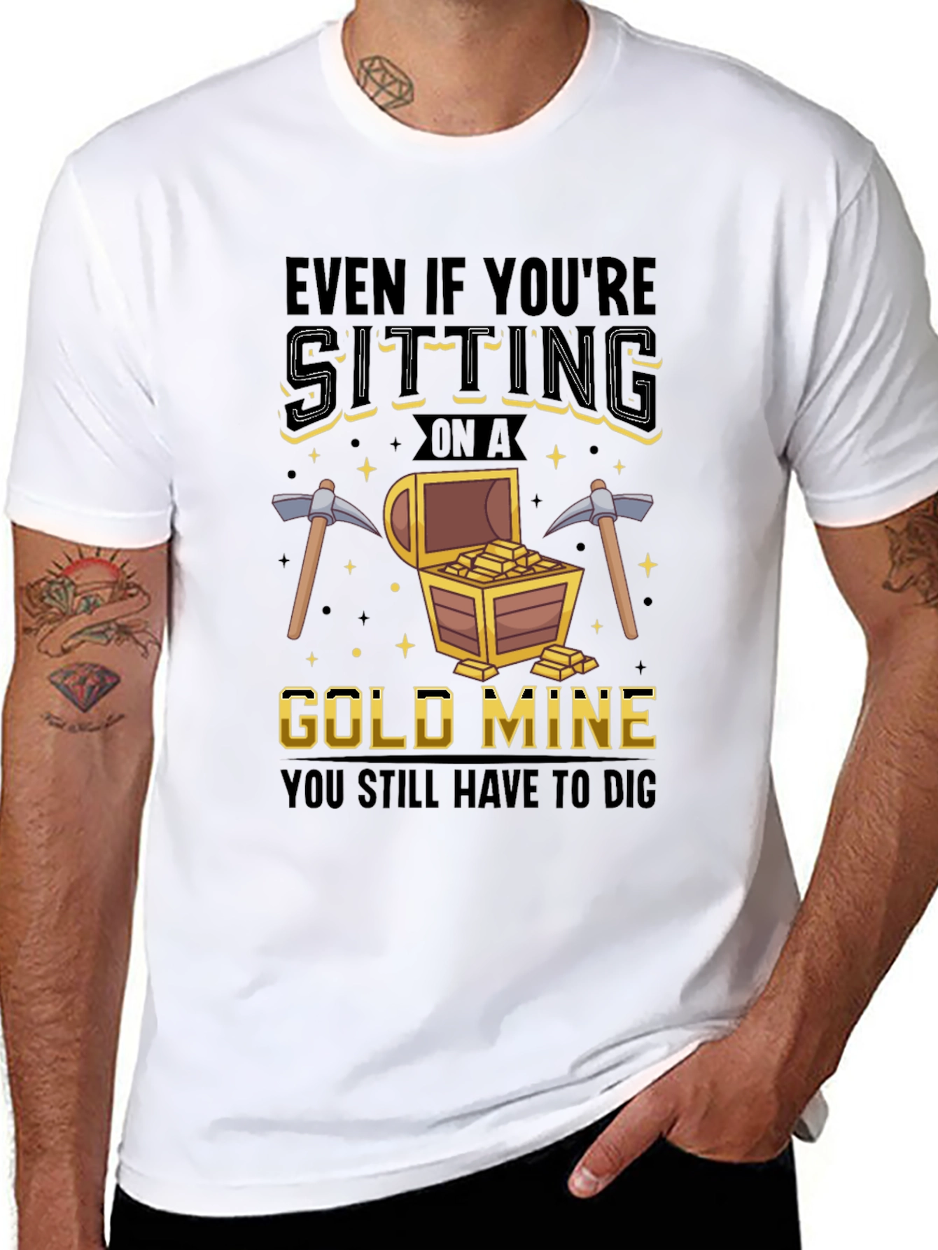 Gold Mine Digging T-Shirt