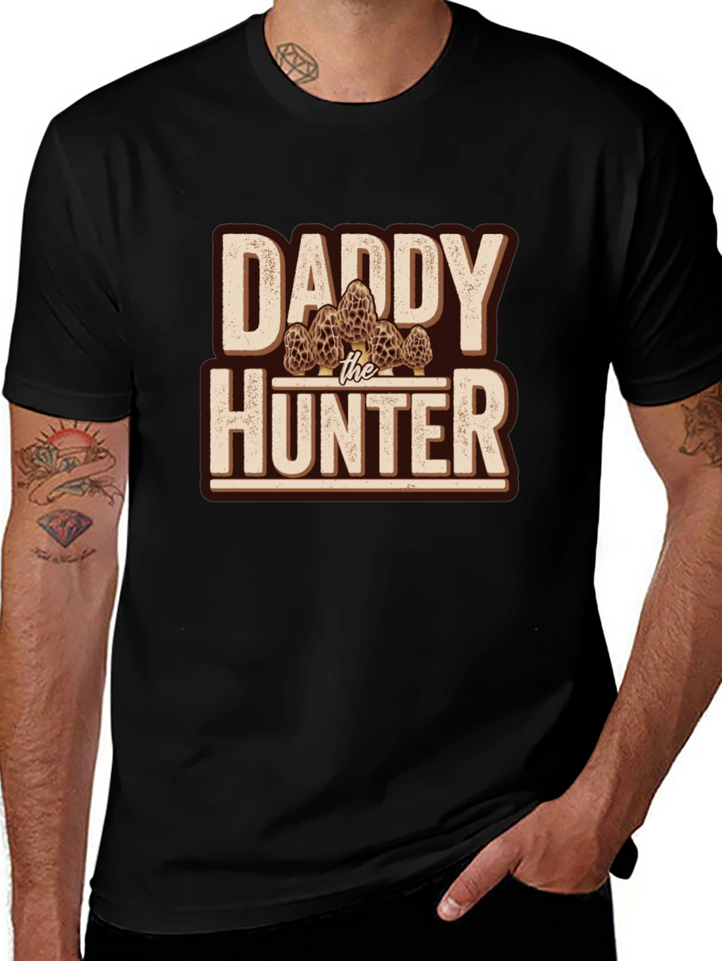 Daddy The Hunter Morels T-Shirt