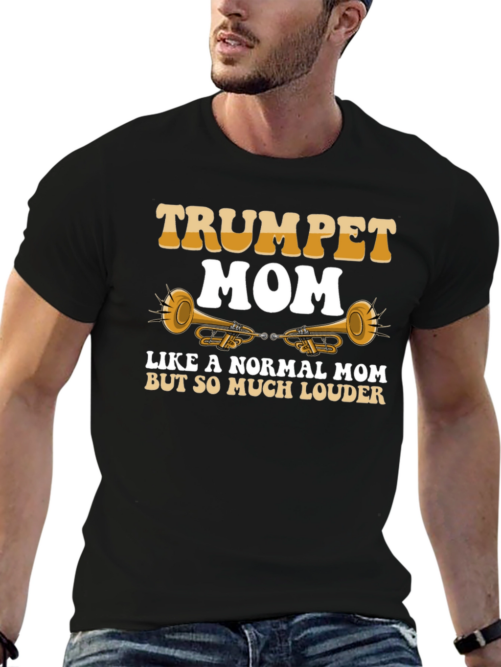 Trumpet Mom T-Shirt: Loud & Proud Musician Gift