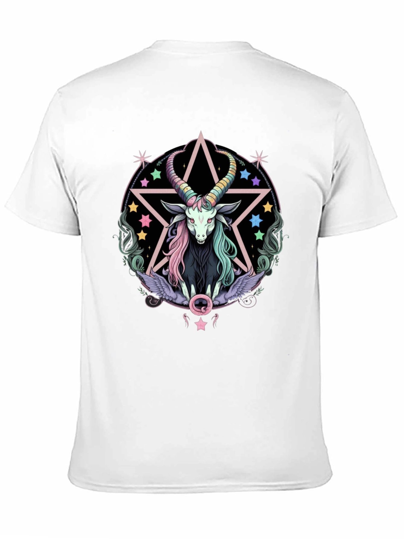 Baphomet Pentagram T-Shirt - Gothic Occult Tee
