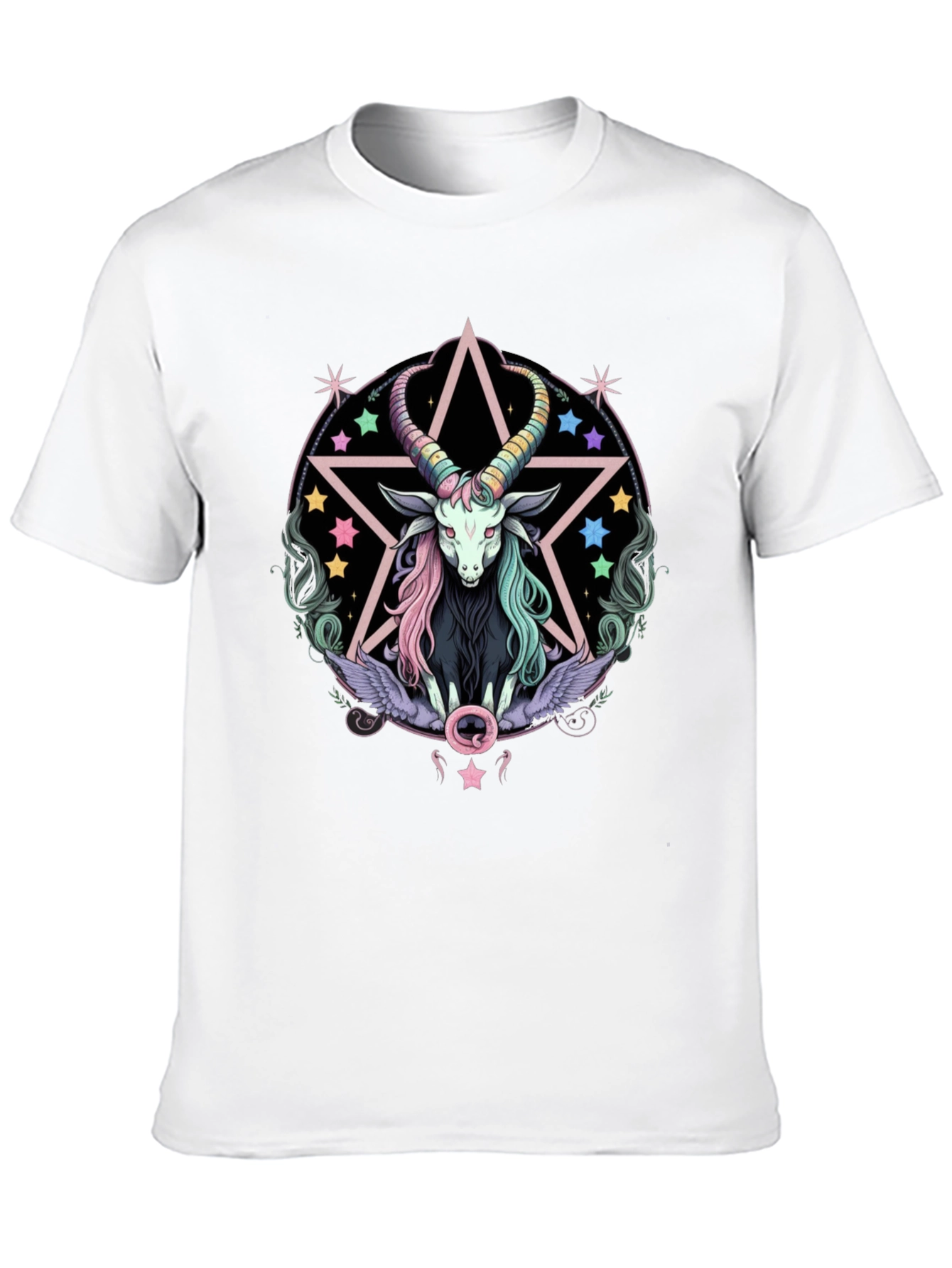 Baphomet Pentagram T-Shirt - Gothic Occult Tee