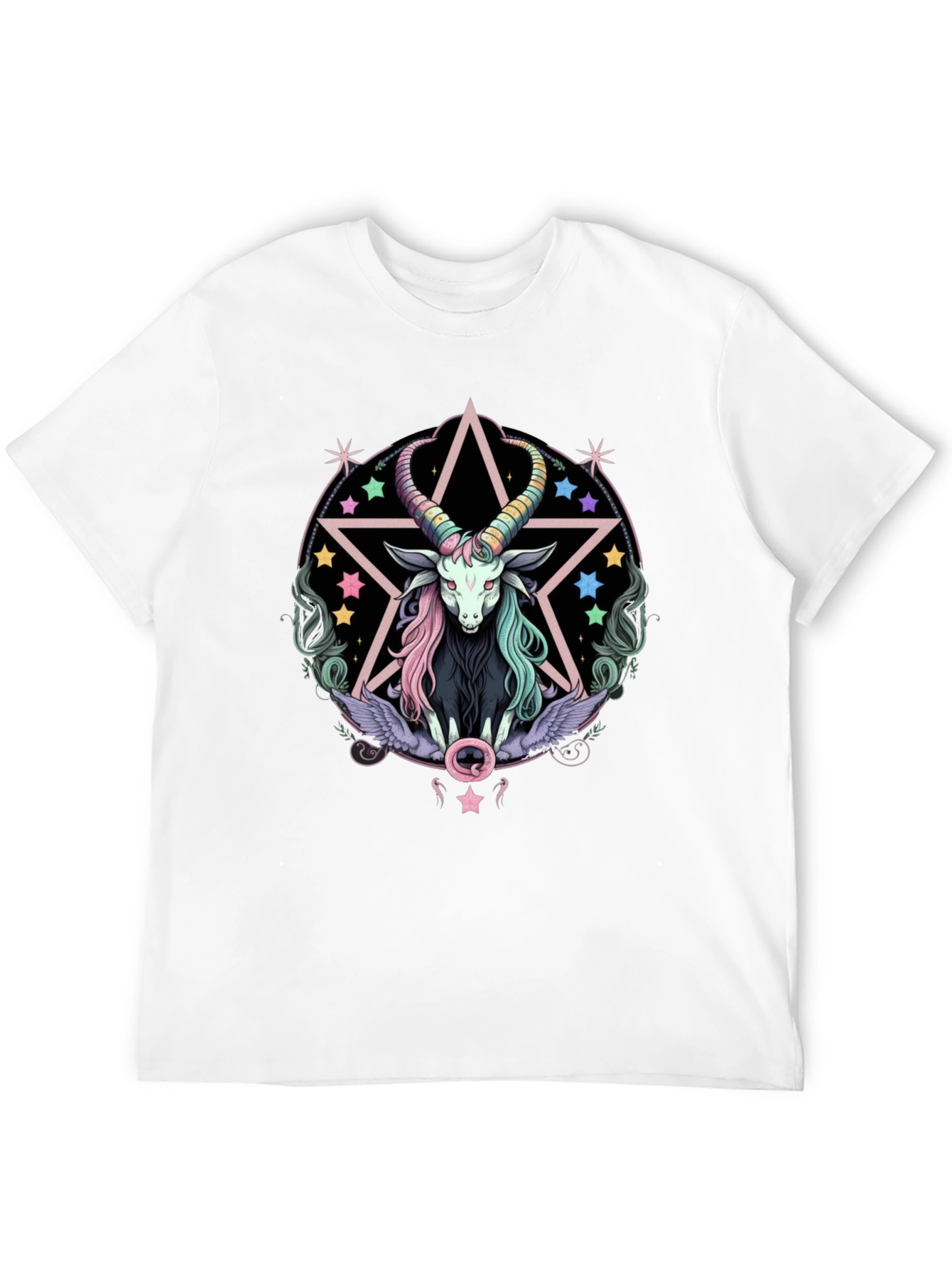 Baphomet Pentagram T-Shirt - Gothic Occult Tee
