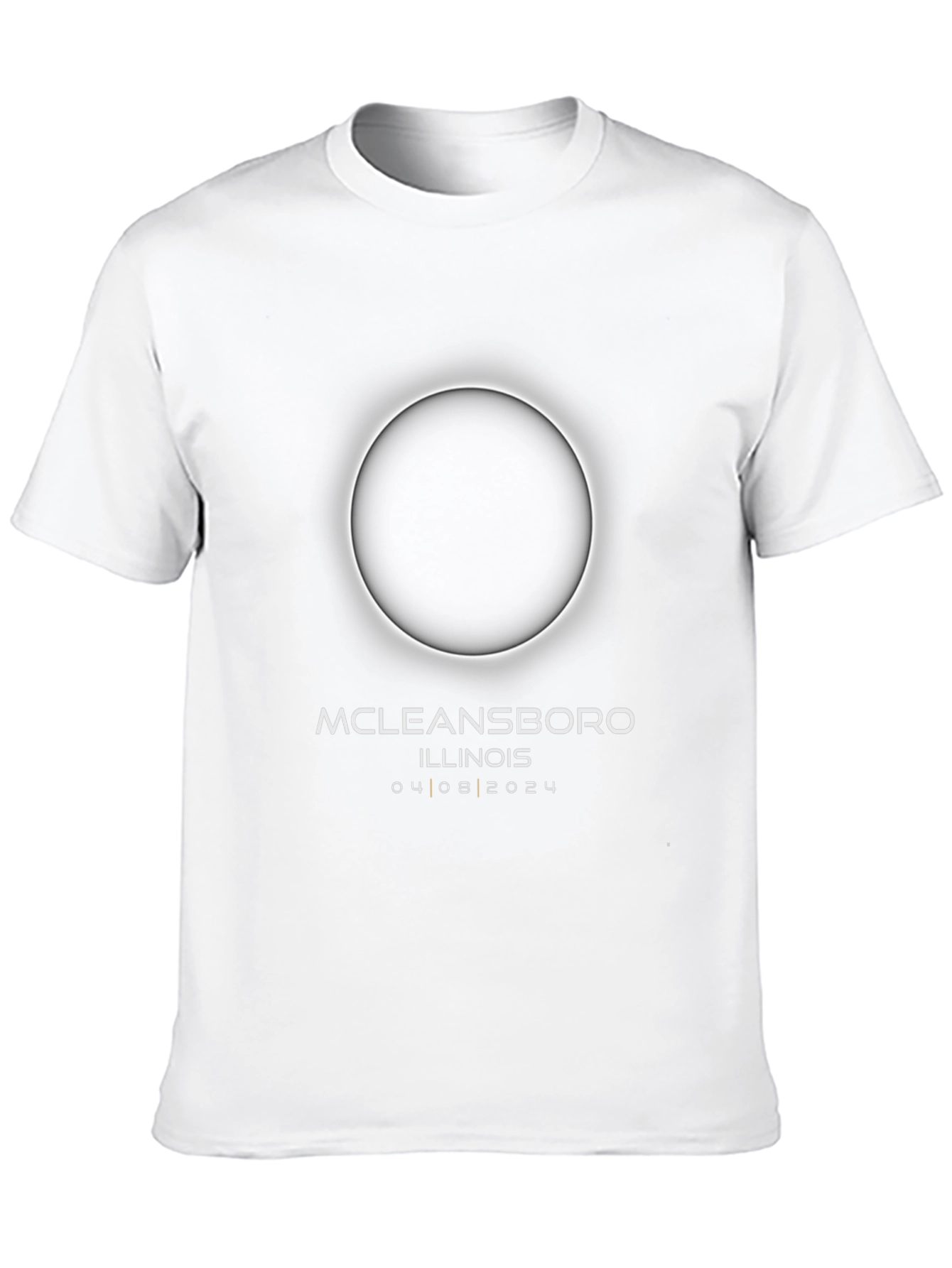 Total Solar Eclipse T-Shirt McLeansboro Illinois 04 08 2024