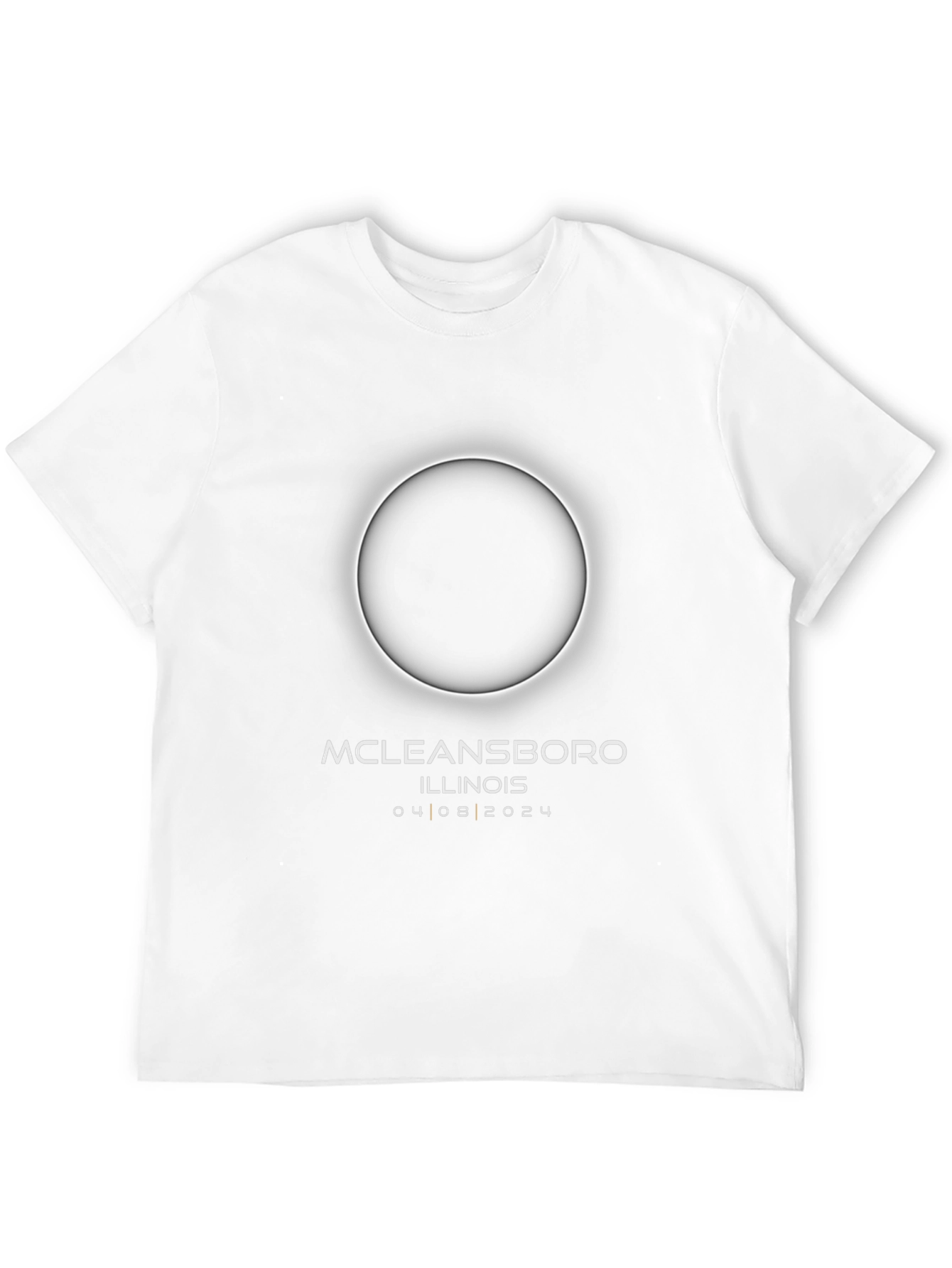 Total Solar Eclipse T-Shirt McLeansboro Illinois 04 08 2024