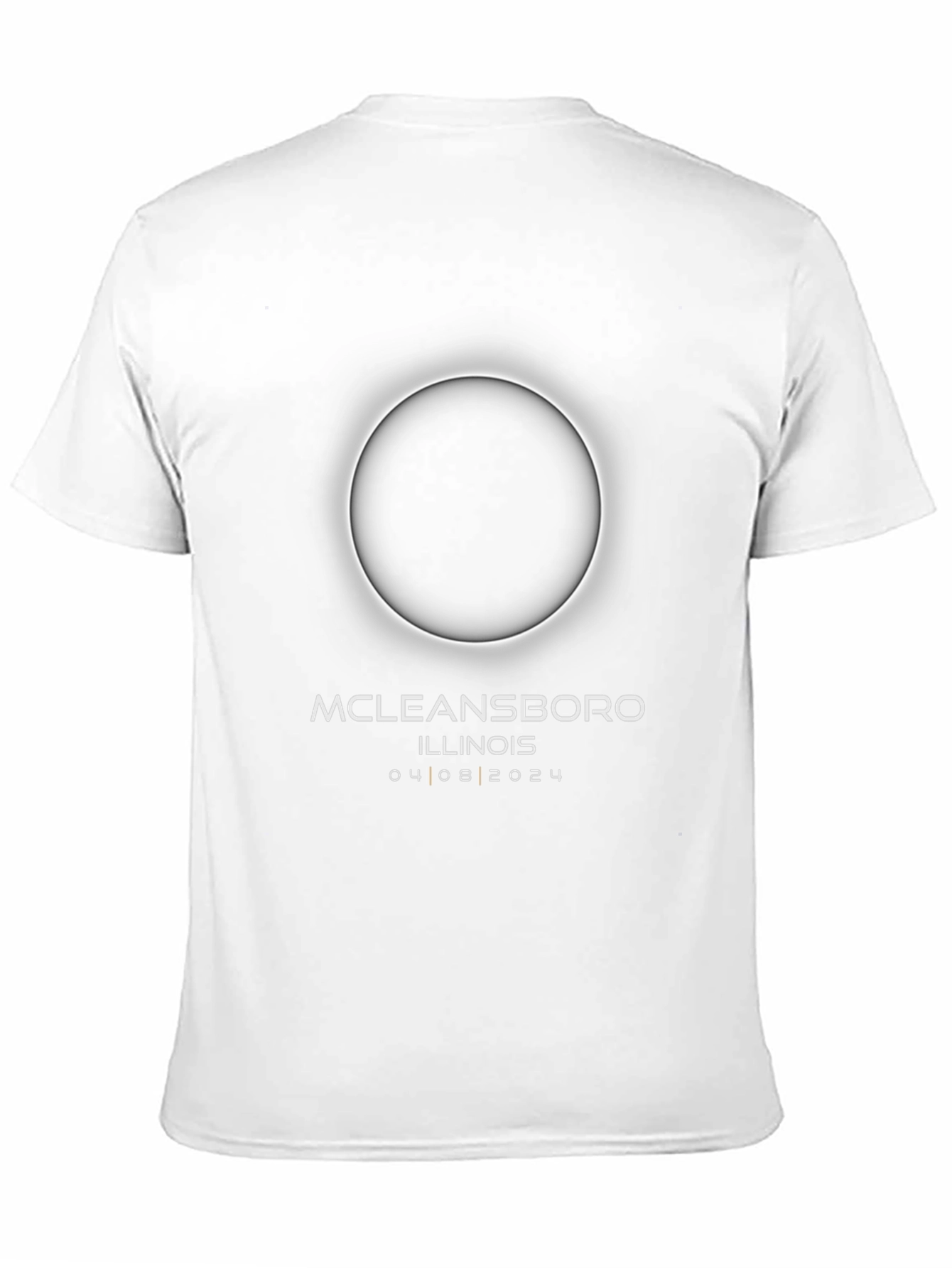 Total Solar Eclipse T-Shirt McLeansboro Illinois 04 08 2024