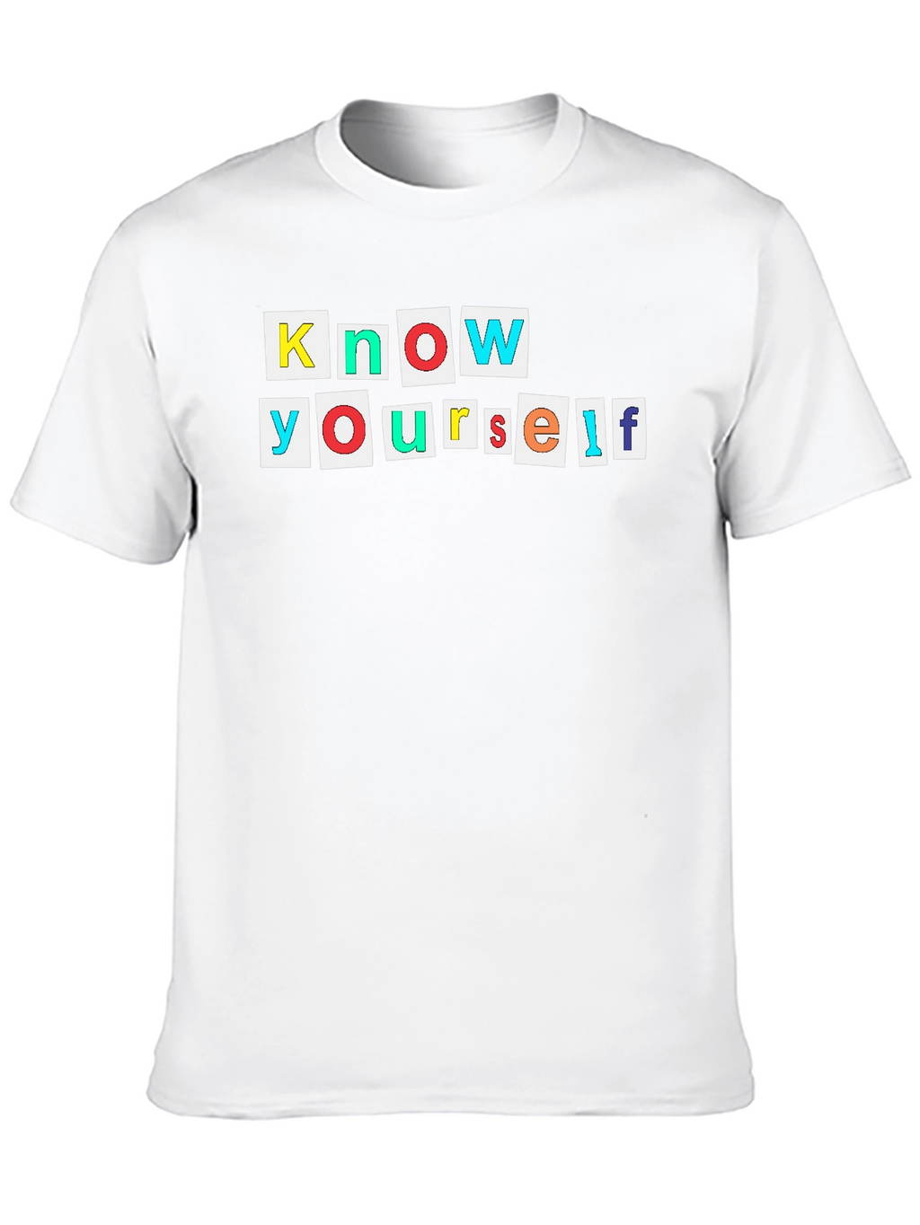 Know Yourself Graphic Tee - Black