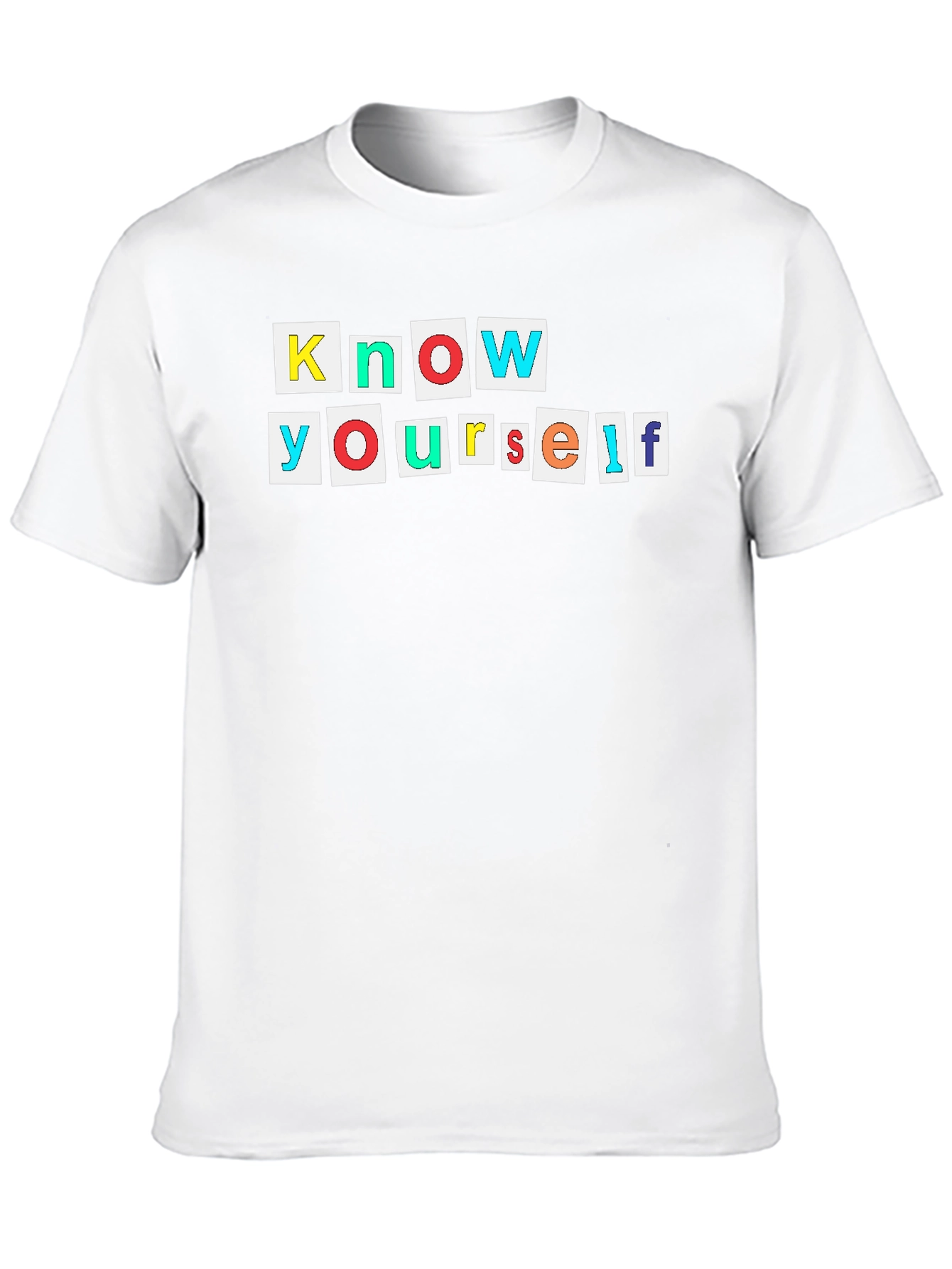 Know Yourself Graphic Tee - Black
