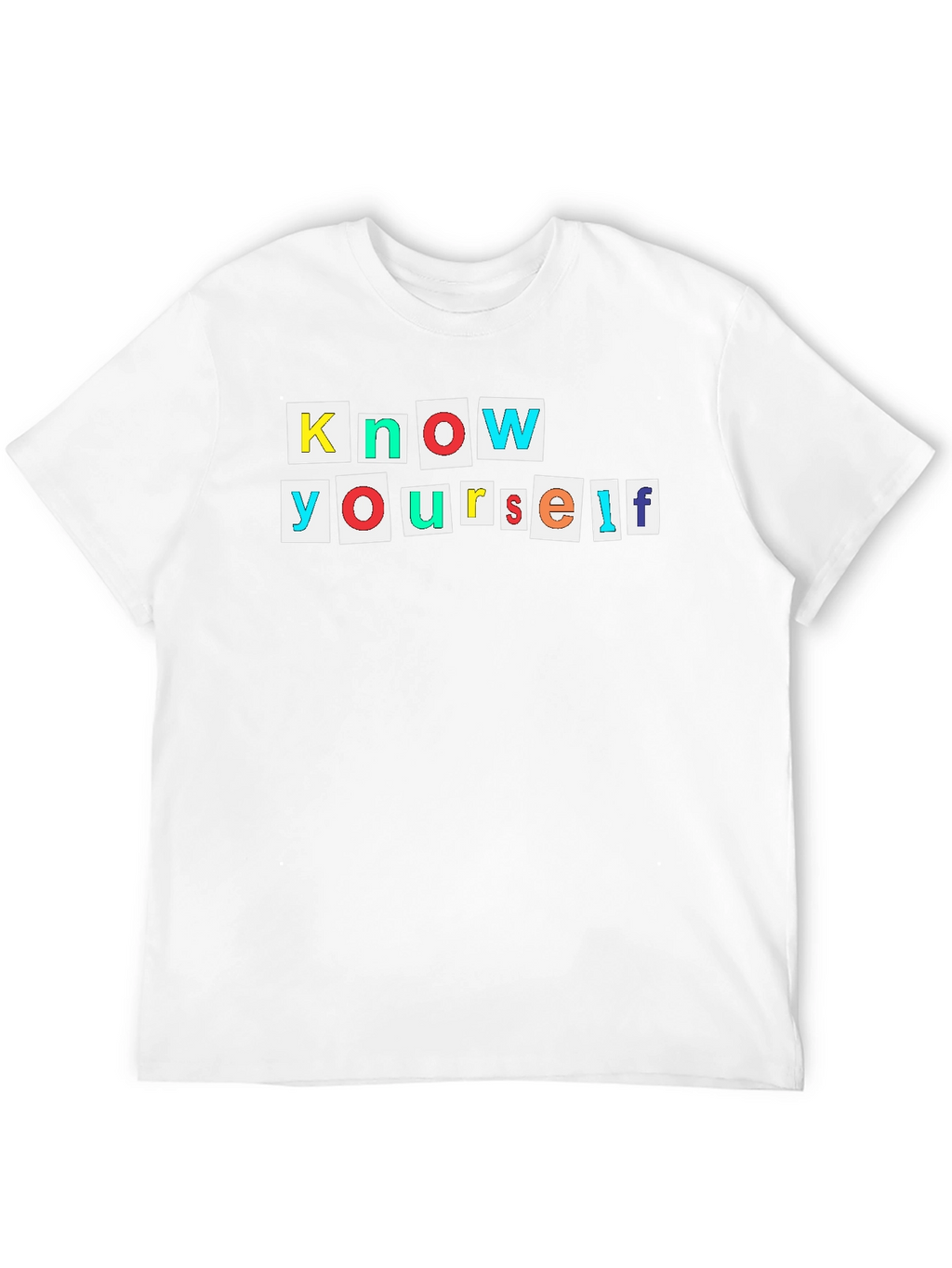 Know Yourself Graphic Tee - Black