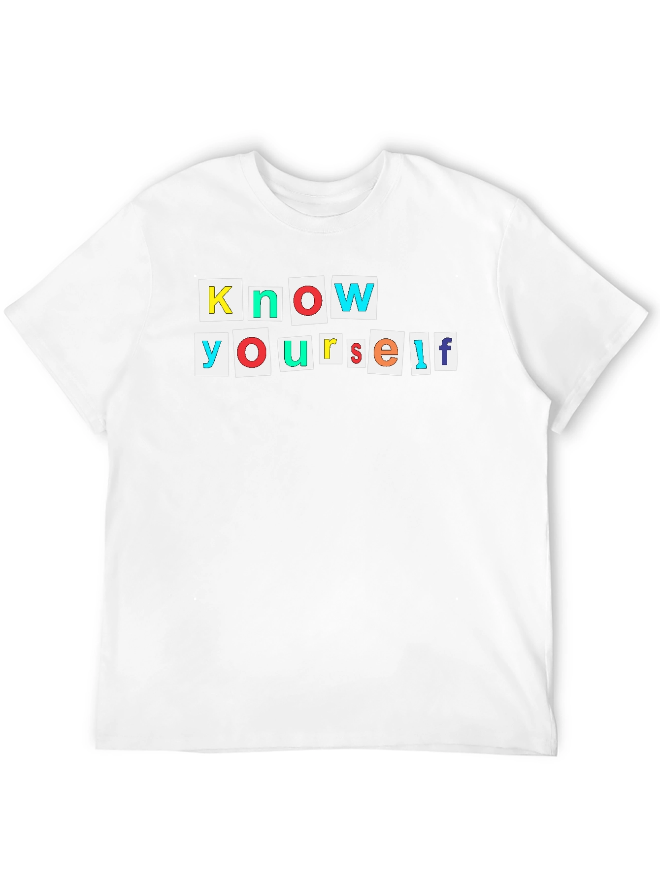 Know Yourself Graphic Tee - Black