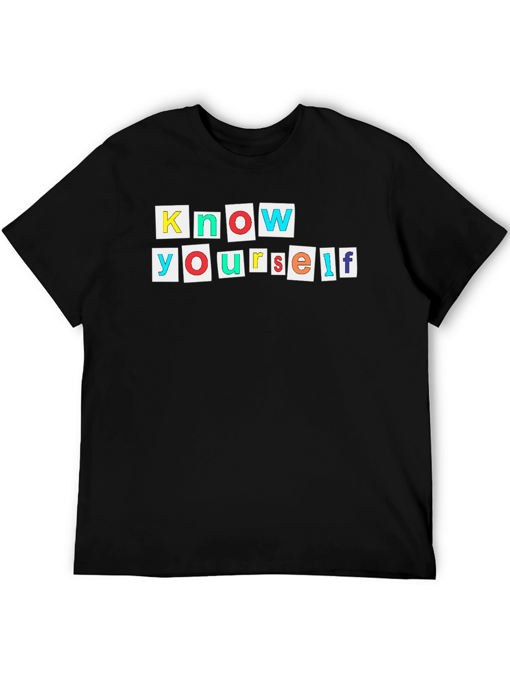 Know Yourself Graphic Tee - Black