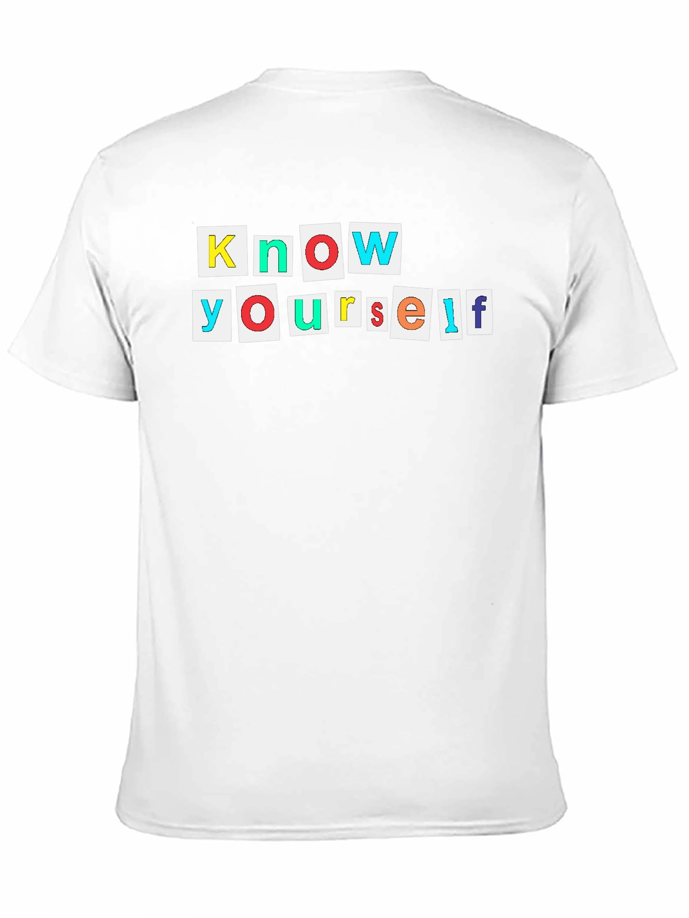 Know Yourself Graphic Tee - Black