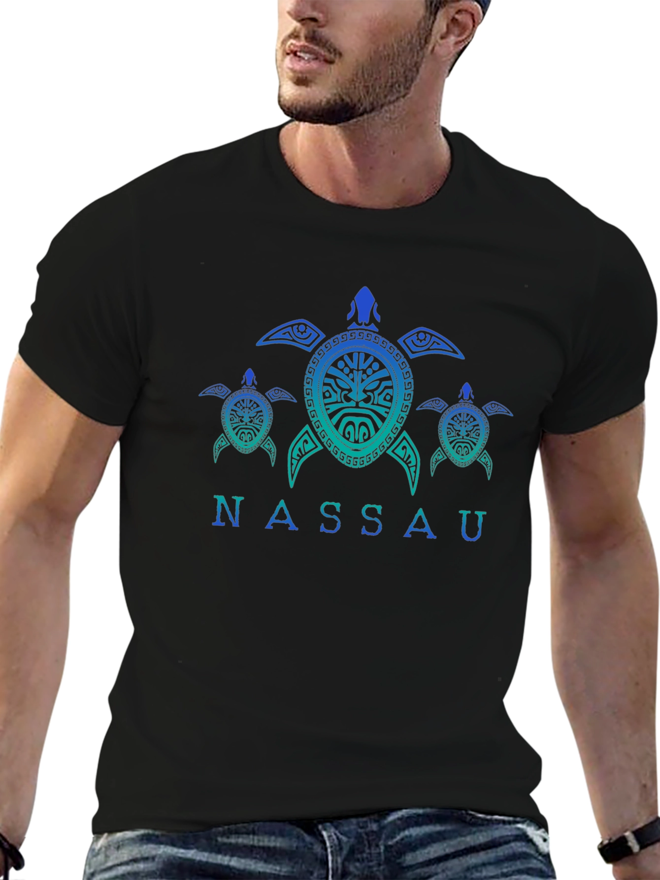 Nassau Turtles Graphic T-Shirt