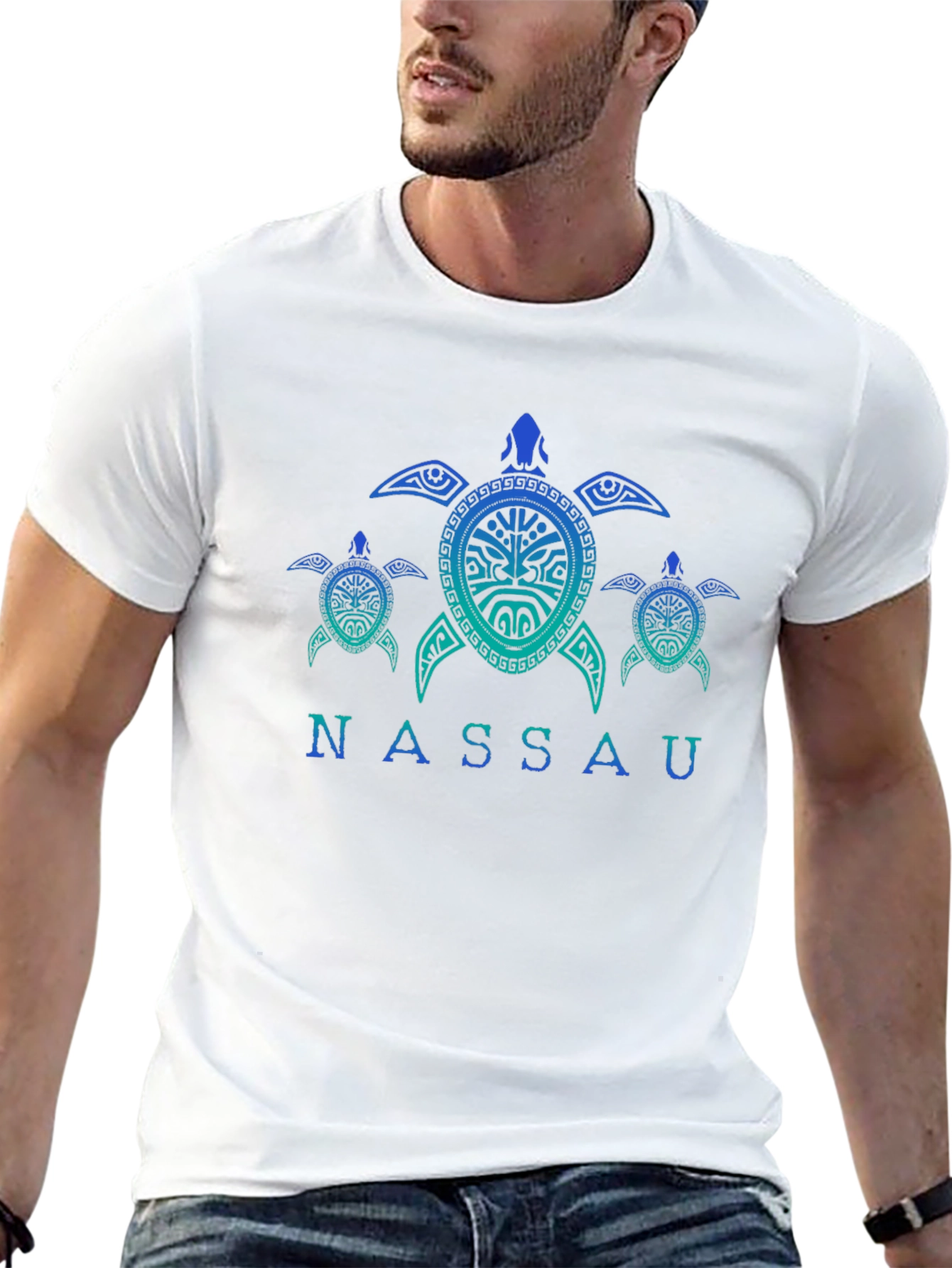 Nassau Turtles Graphic T-Shirt